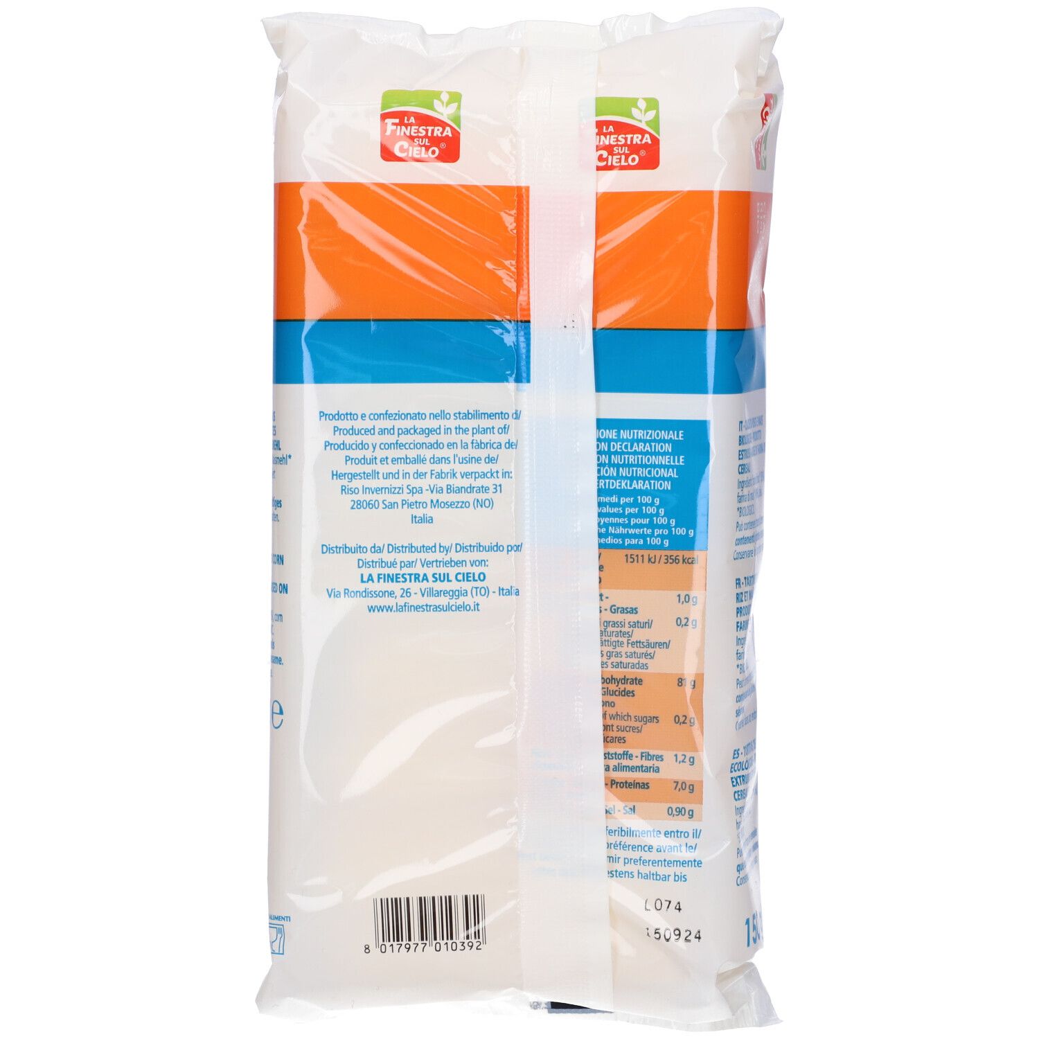 Cialde Di Riso E Mais Con Sale Bio 150 G