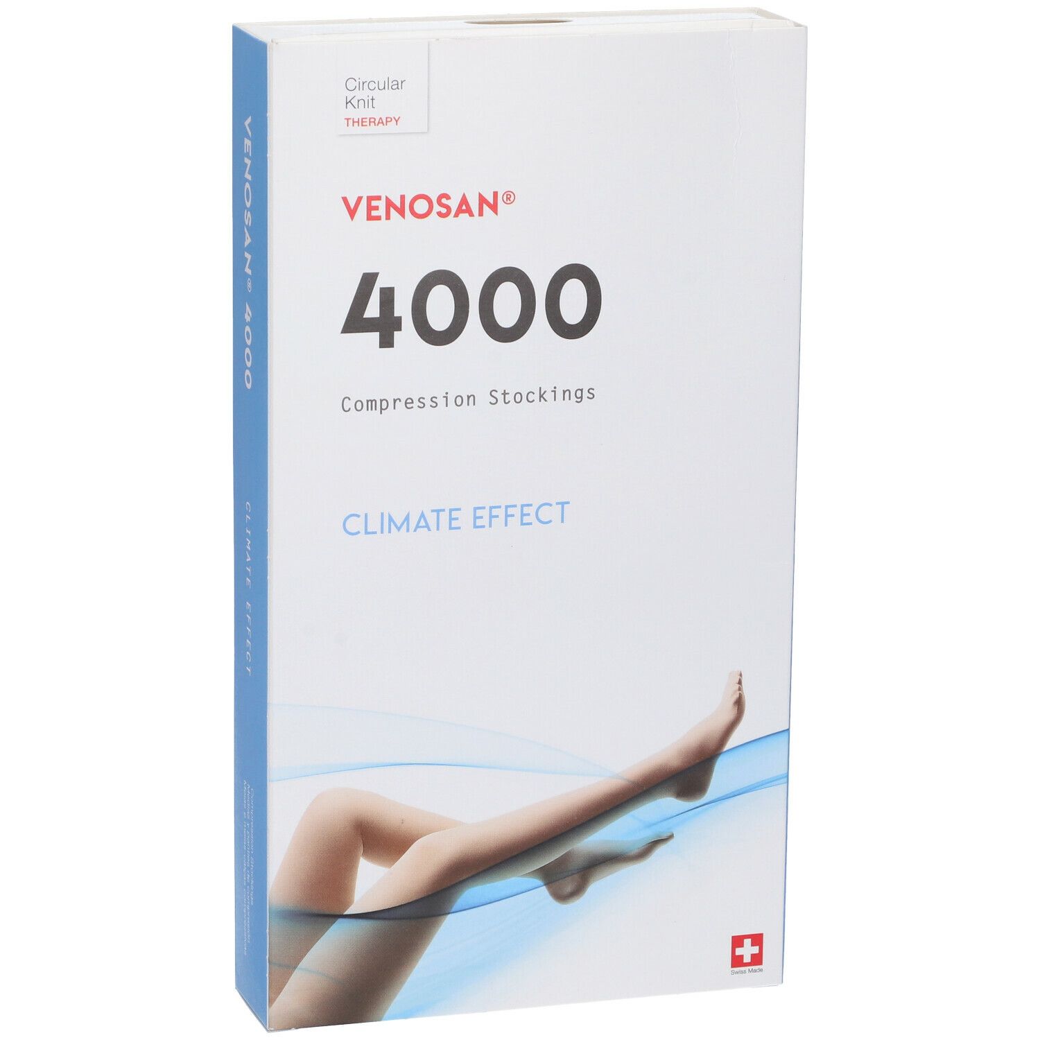 Venosan 4002 K2 Gambaletto Nero Lungo Punta Chiusa XL