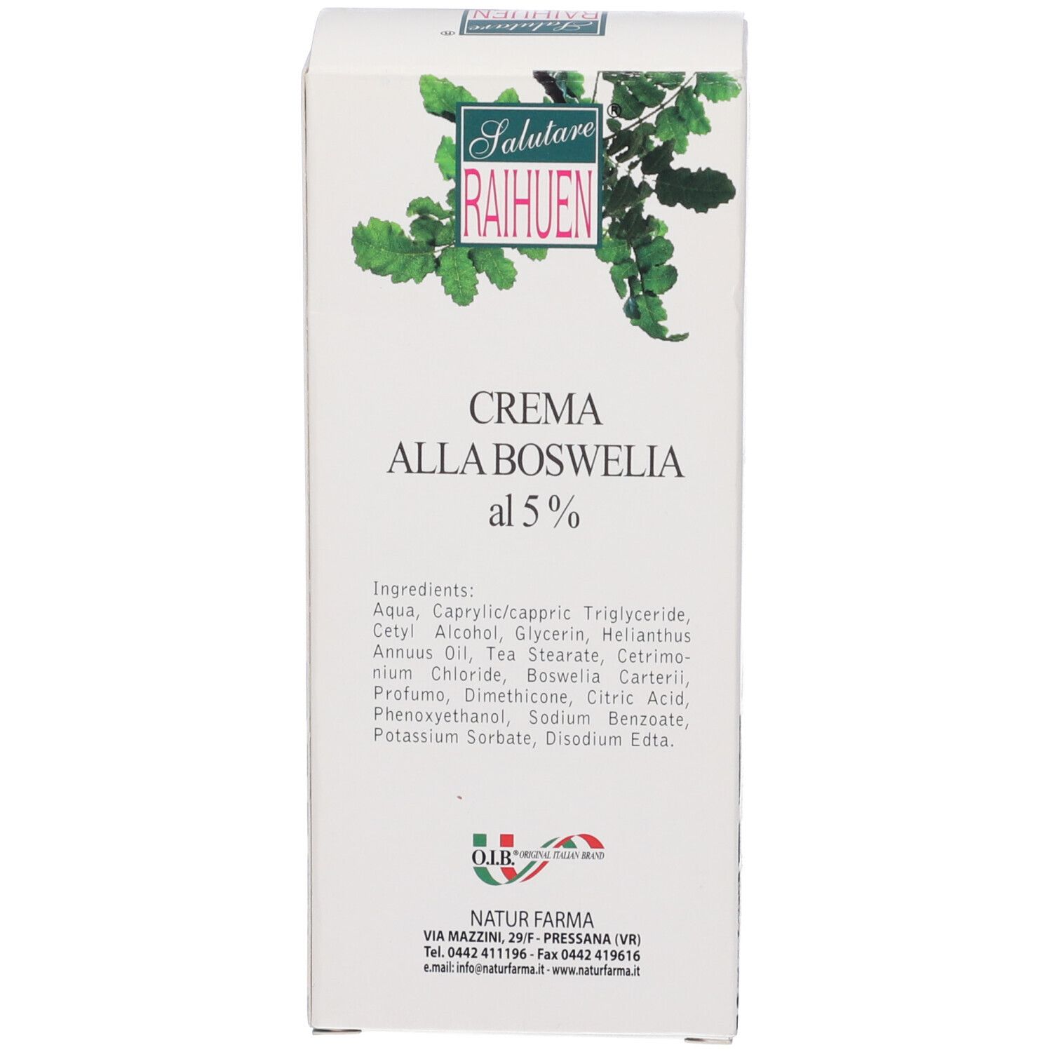 Raihuen Crema Boswellia Corpo 100 Ml