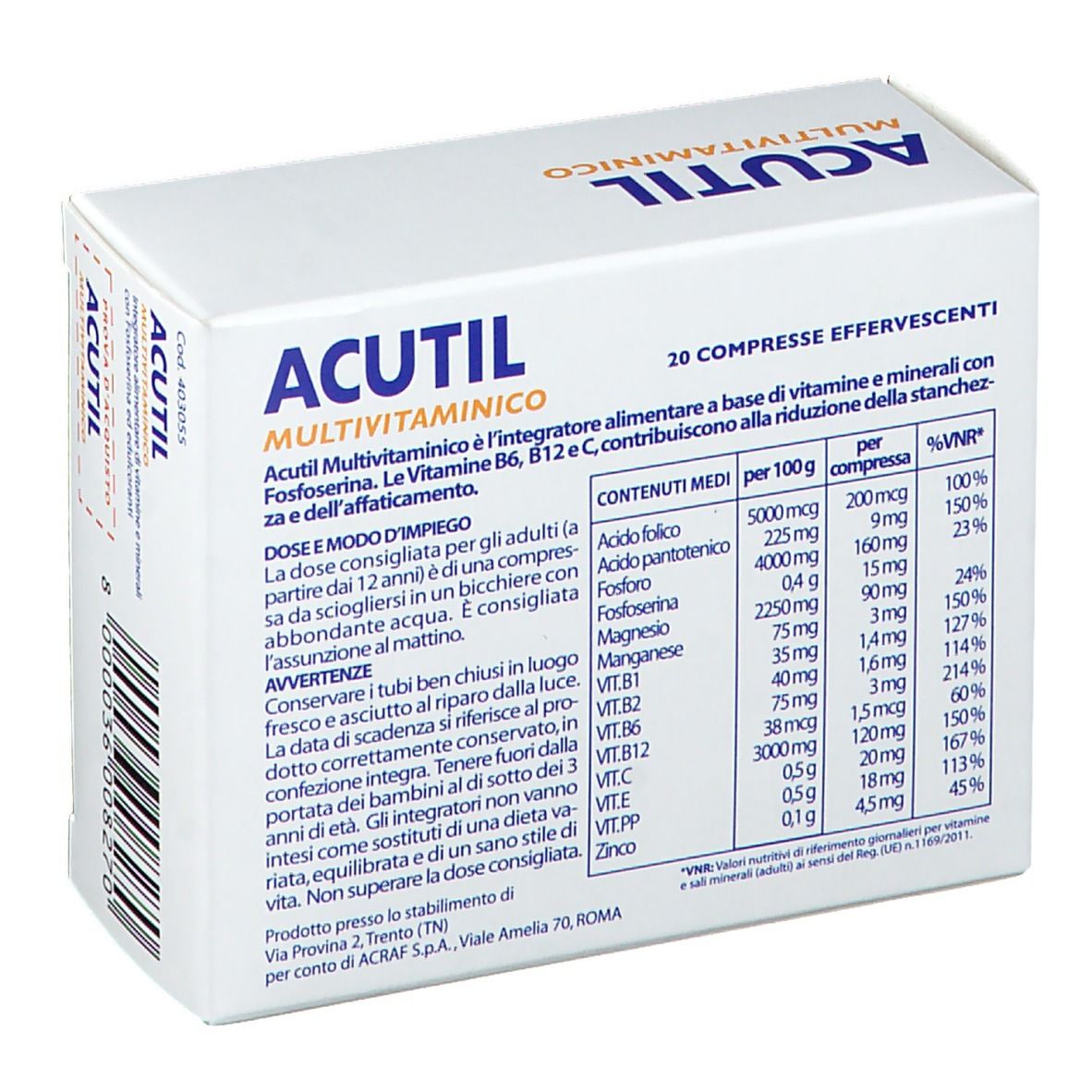 Acutil Multivitaminico
