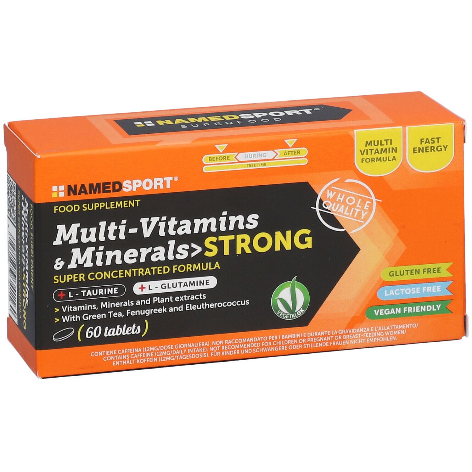 Named sport multi vitamins minerals strong