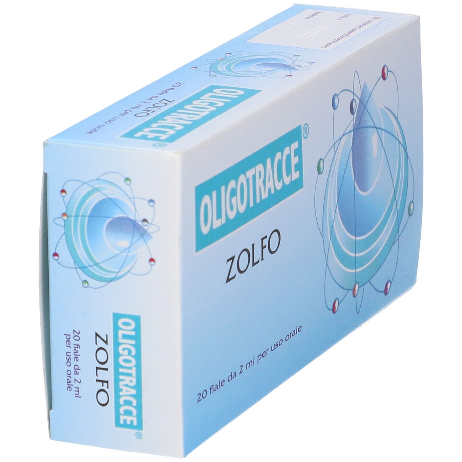 Oligotracce Zolfo 20 Fiale 2 Ml
