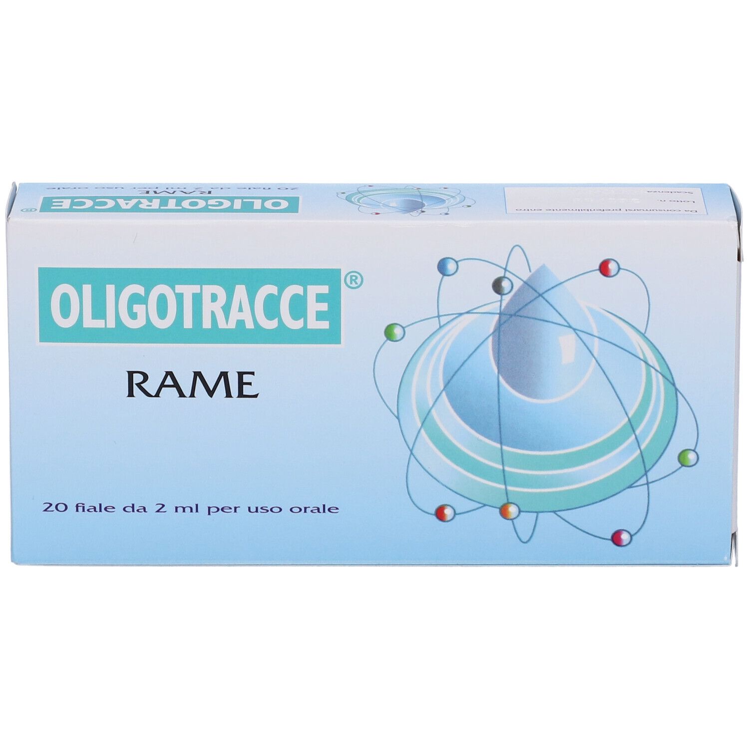 Oligotracce Rame 20F 2Ml