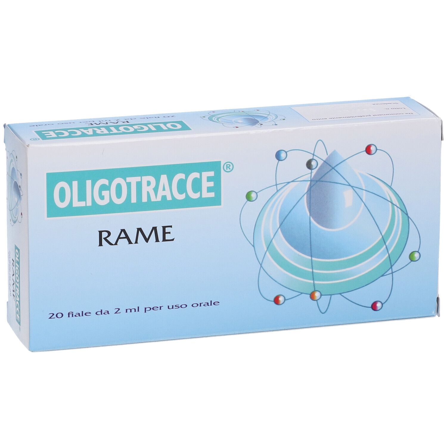 Oligotracce Rame 20F 2Ml