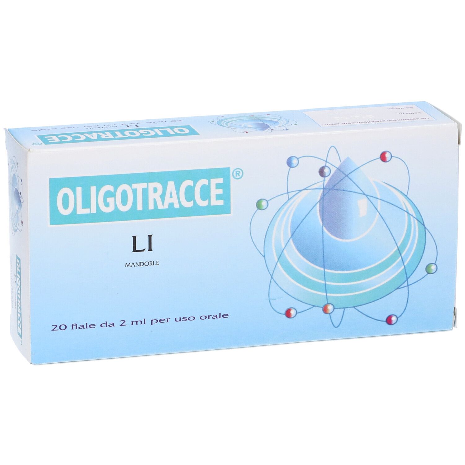 Oligotracce Litio 20 Fiale 2 Ml