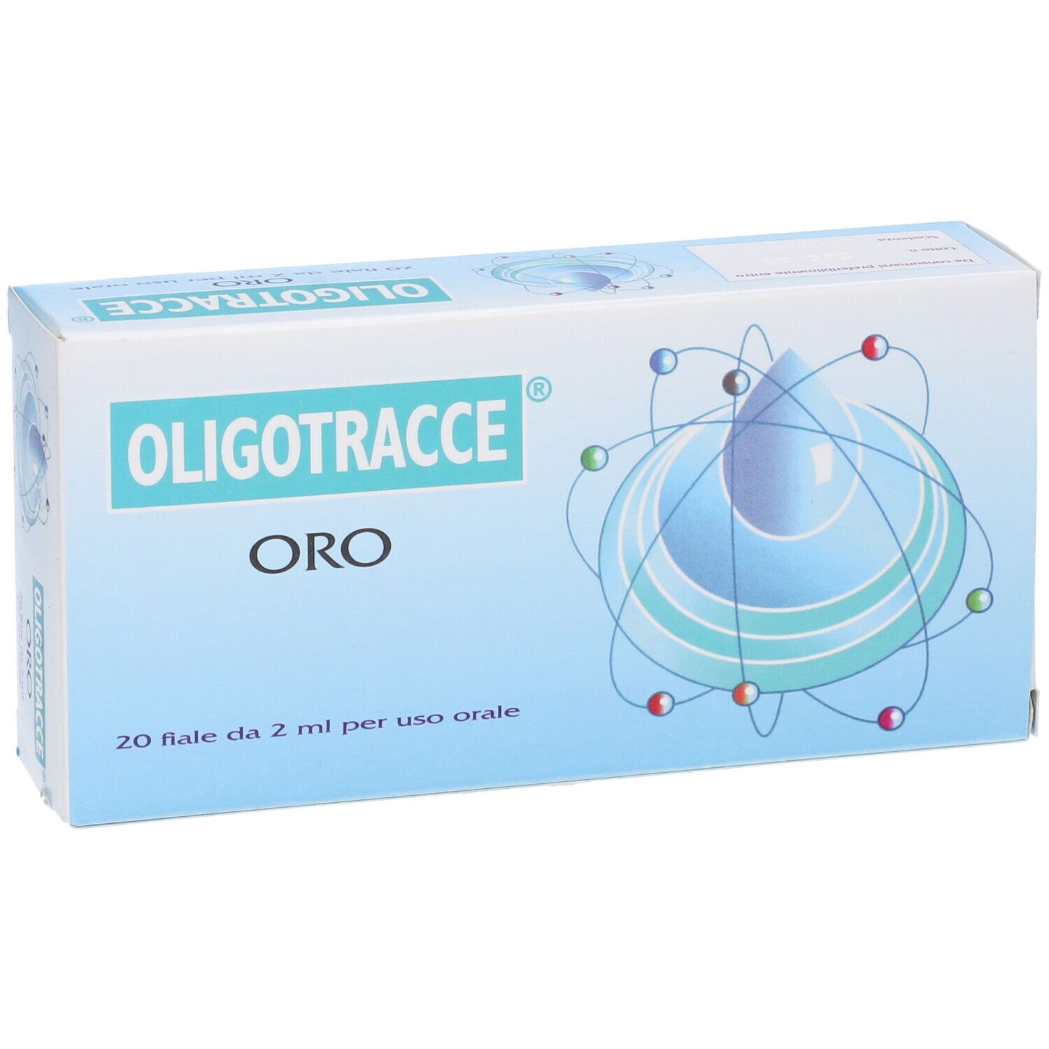 Oligotracce Oro 20 Fiale 2 Ml