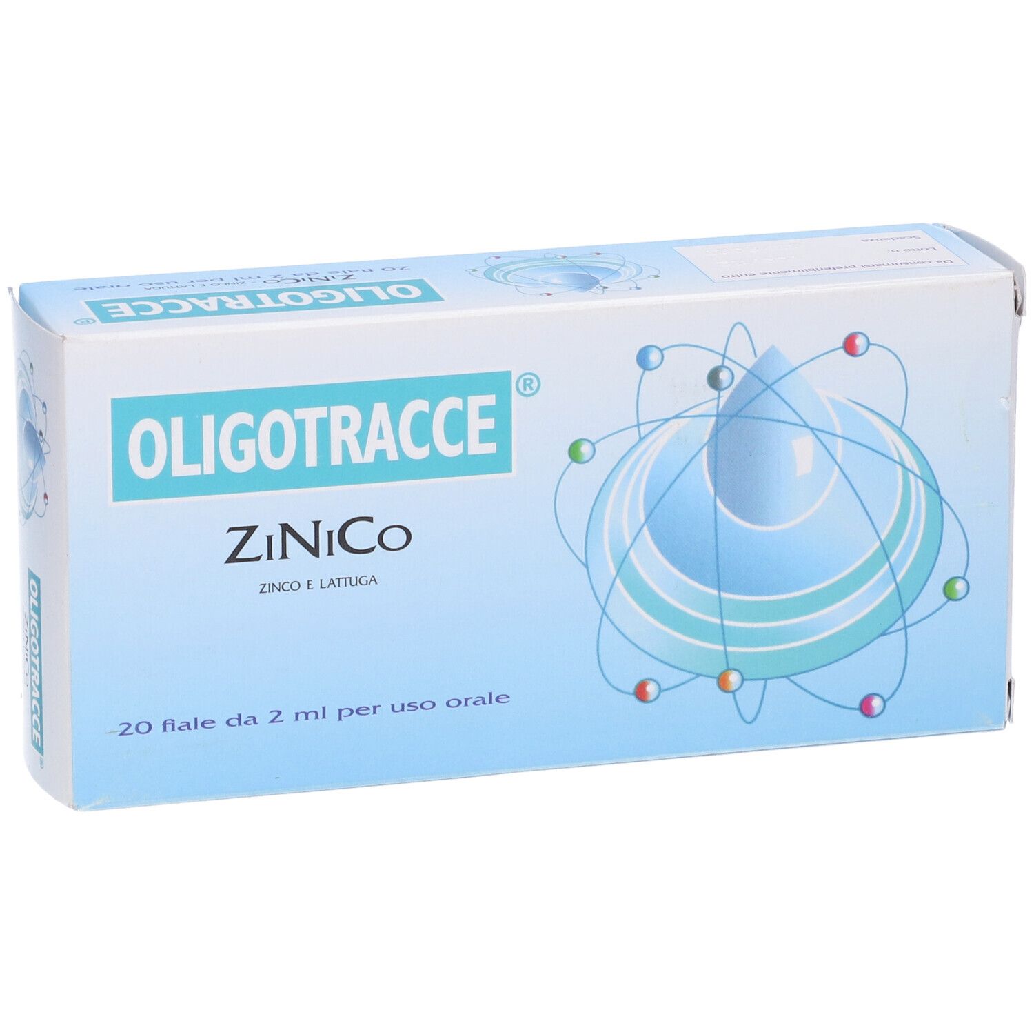 Oligotracce Zinco Niche Cobalto 20 Fiale 2 Ml