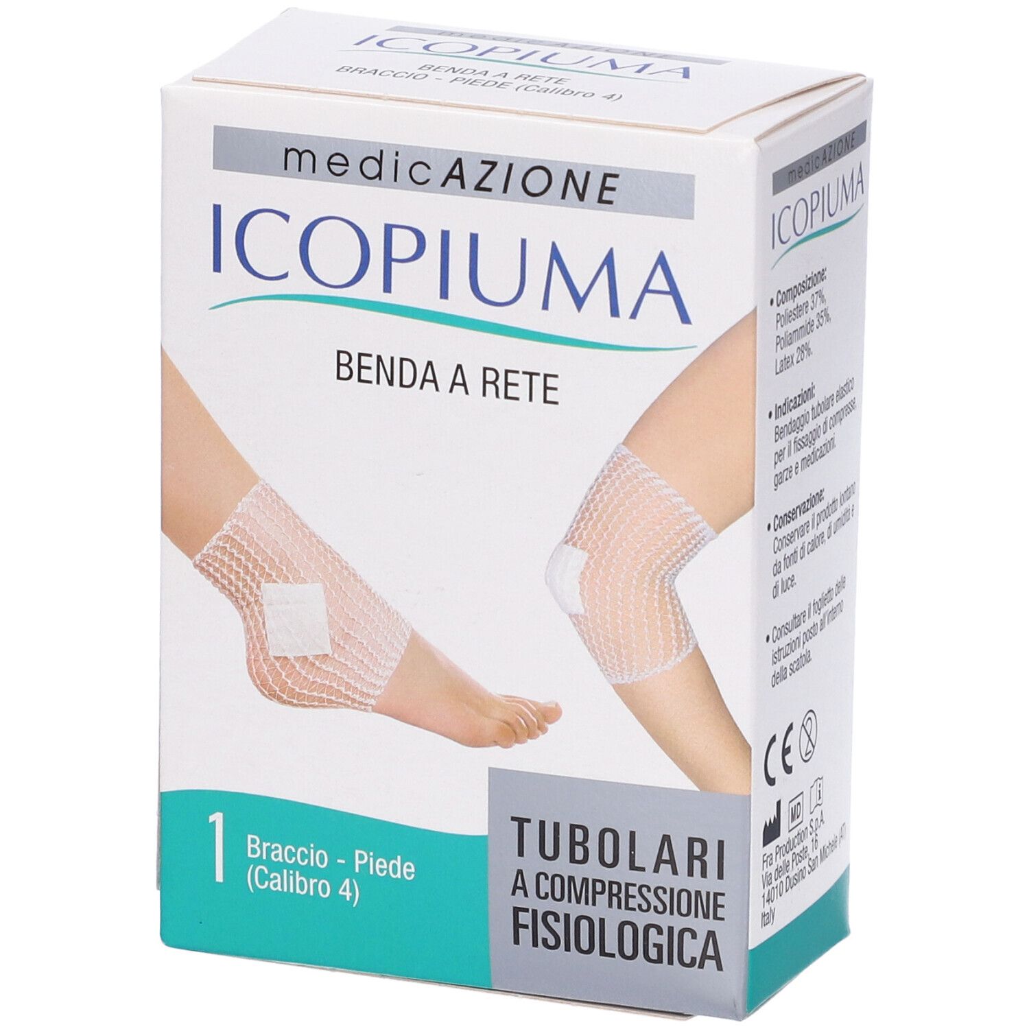 Benda Icopiuma A Compressione Fisiologica Per Braccia E Piede Cal 4 1 Pezzo
