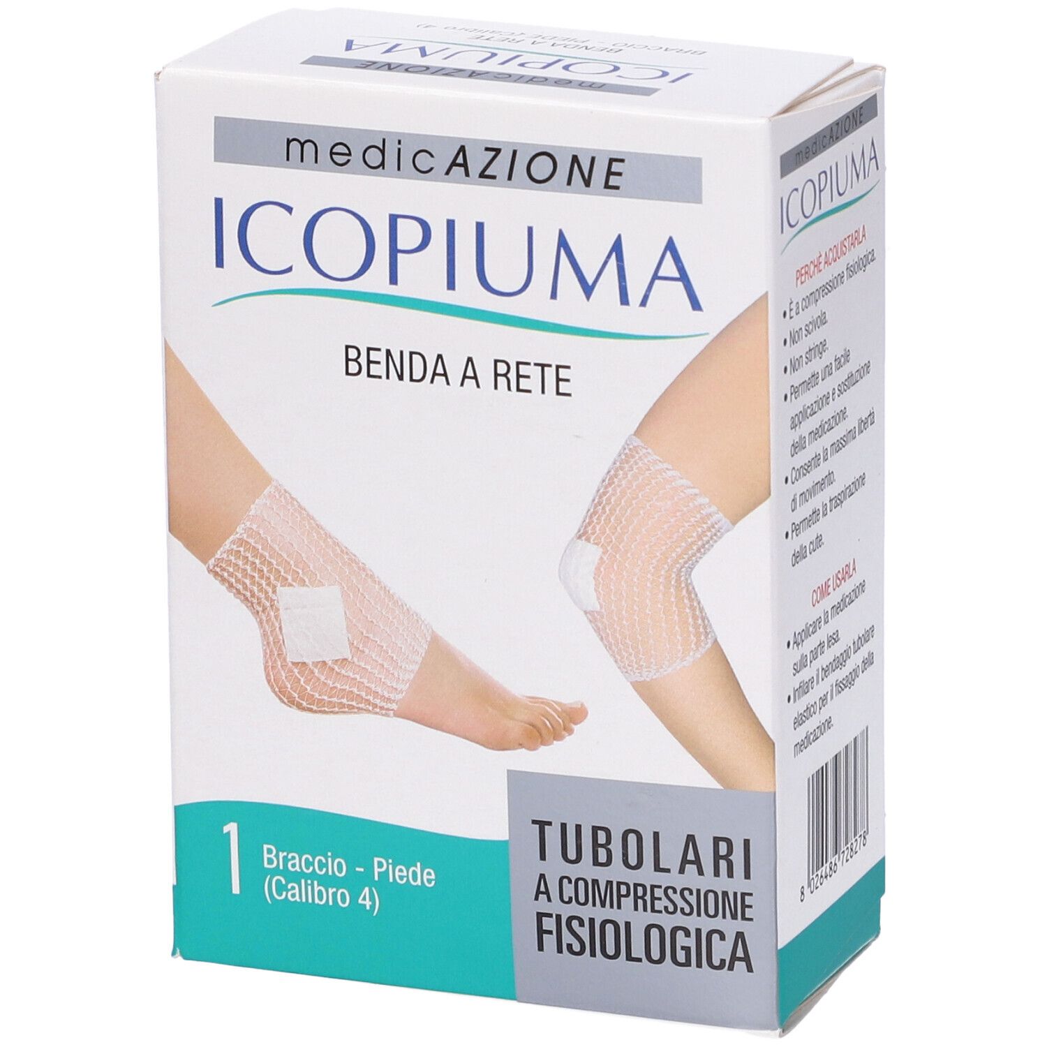 Benda Icopiuma A Compressione Fisiologica Per Braccia E Piede Cal 4 1 Pezzo