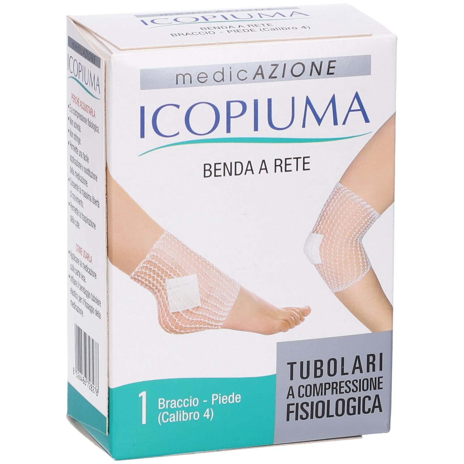 Benda Icopiuma A Compressione Fisiologica Per Braccia E Piede Cal 4 1 Pezzo