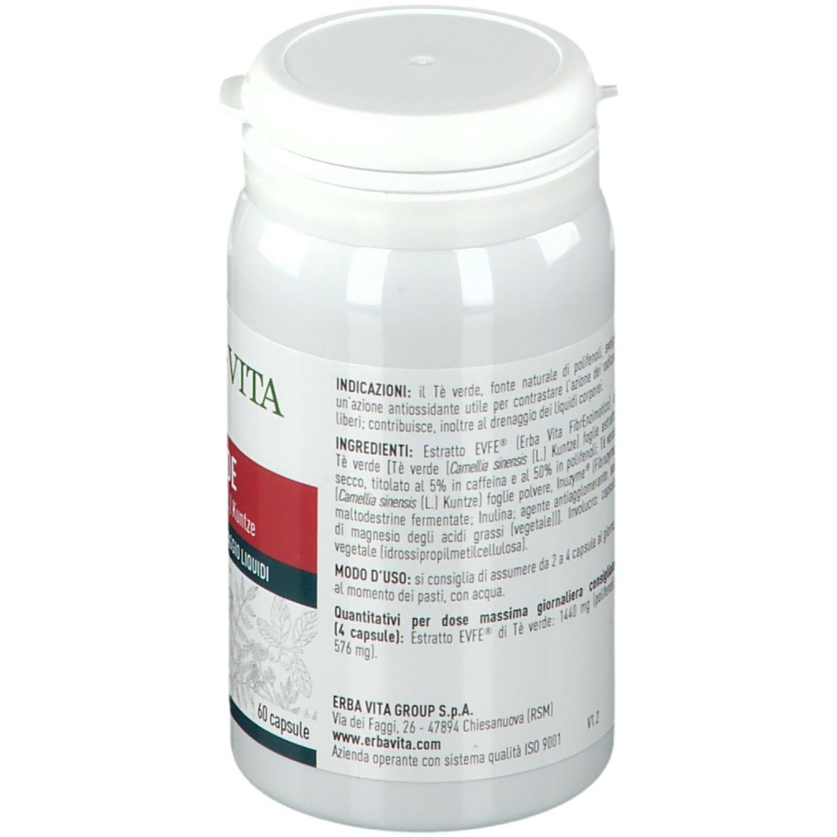 ERBA VITA Tè Verde
