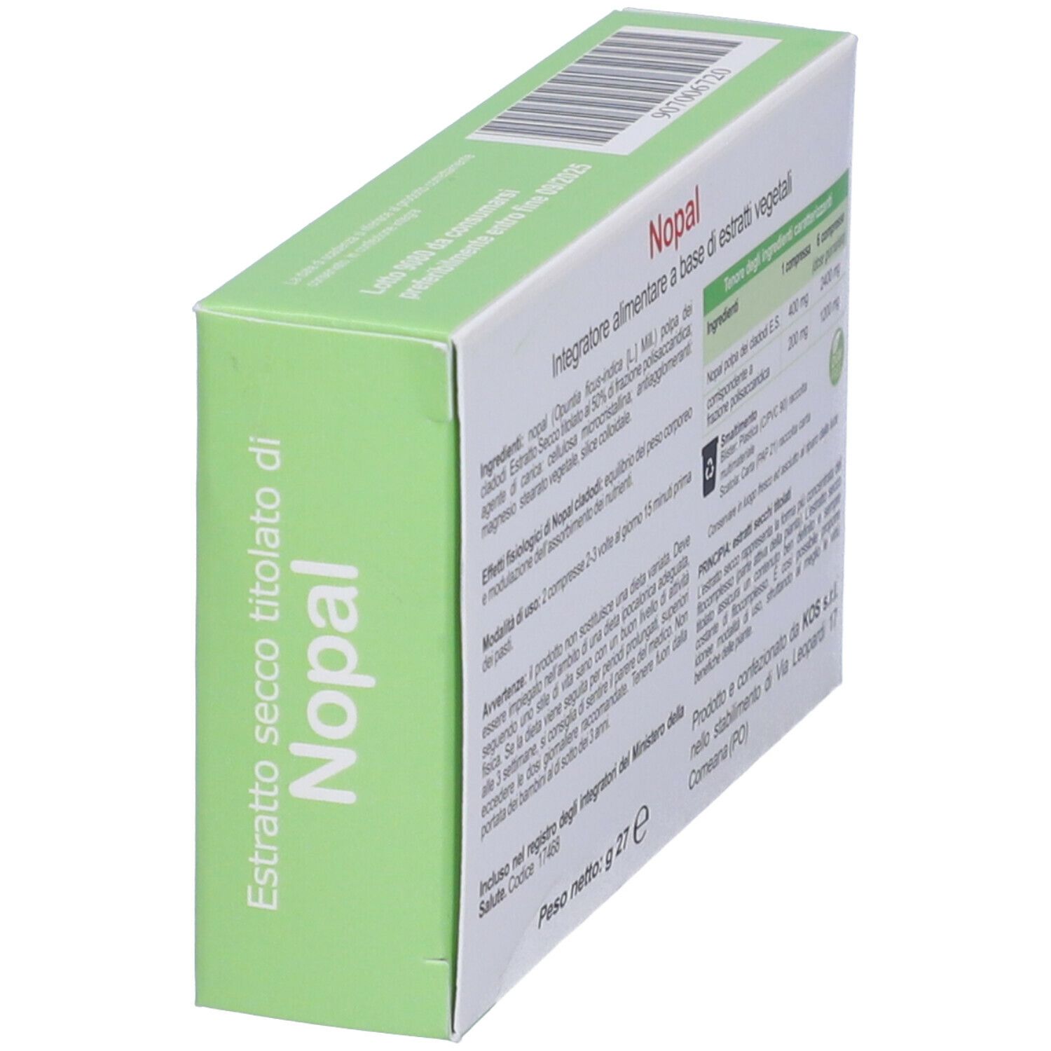 KOS Nopal Compresse