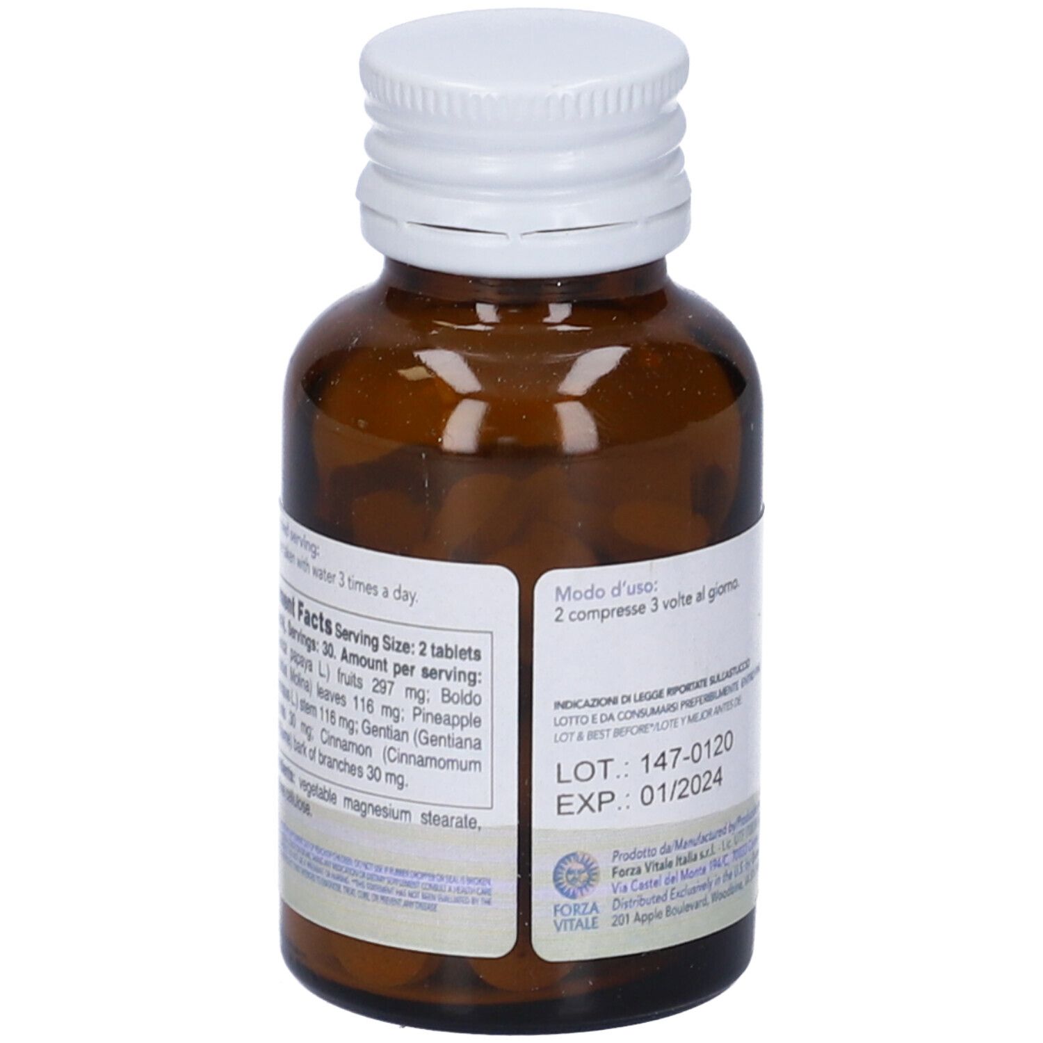 Ecosol Papaya Plus 60 Compresse