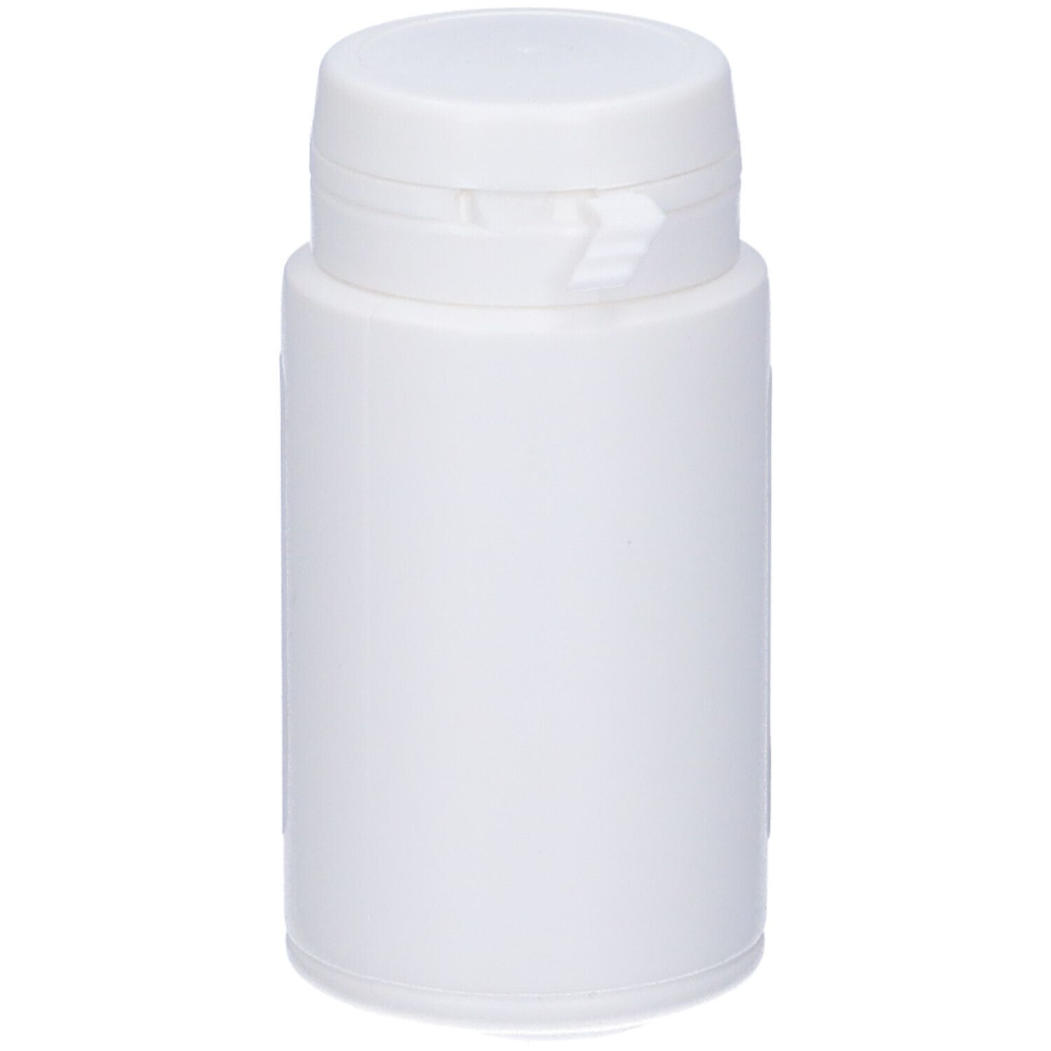 Flacone bianco con scritta BAMIVIR. Contiene 30 capsule. Scritta con ingredienti e data di scadenza.