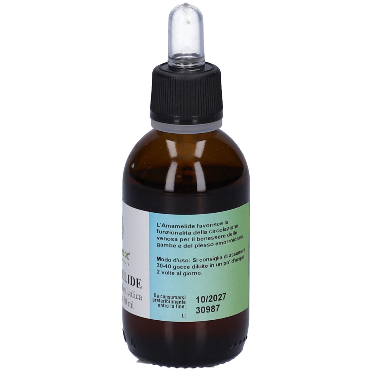 Amamelide Tintura Madre Soluzione Idroalcolica 50 Ml