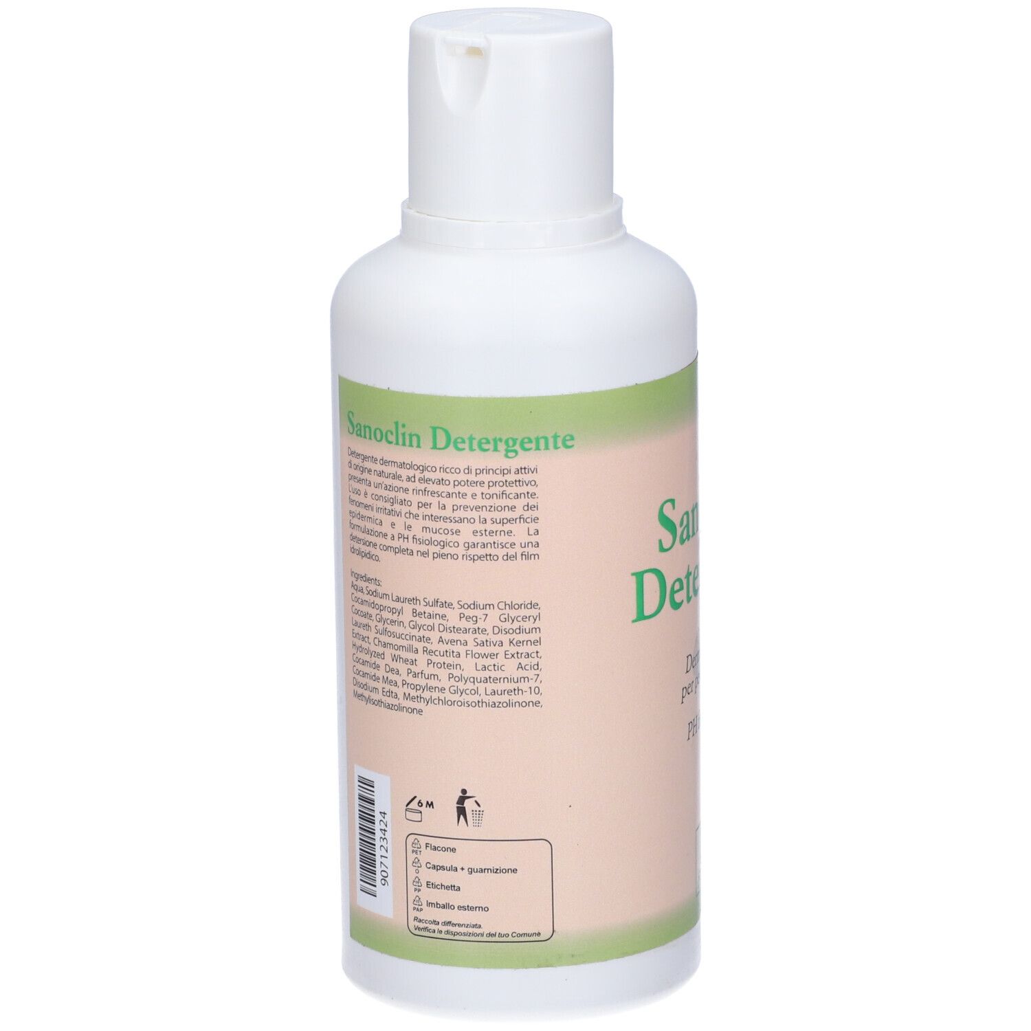 Sanoclin Detergente Dermatologico 500 Ml