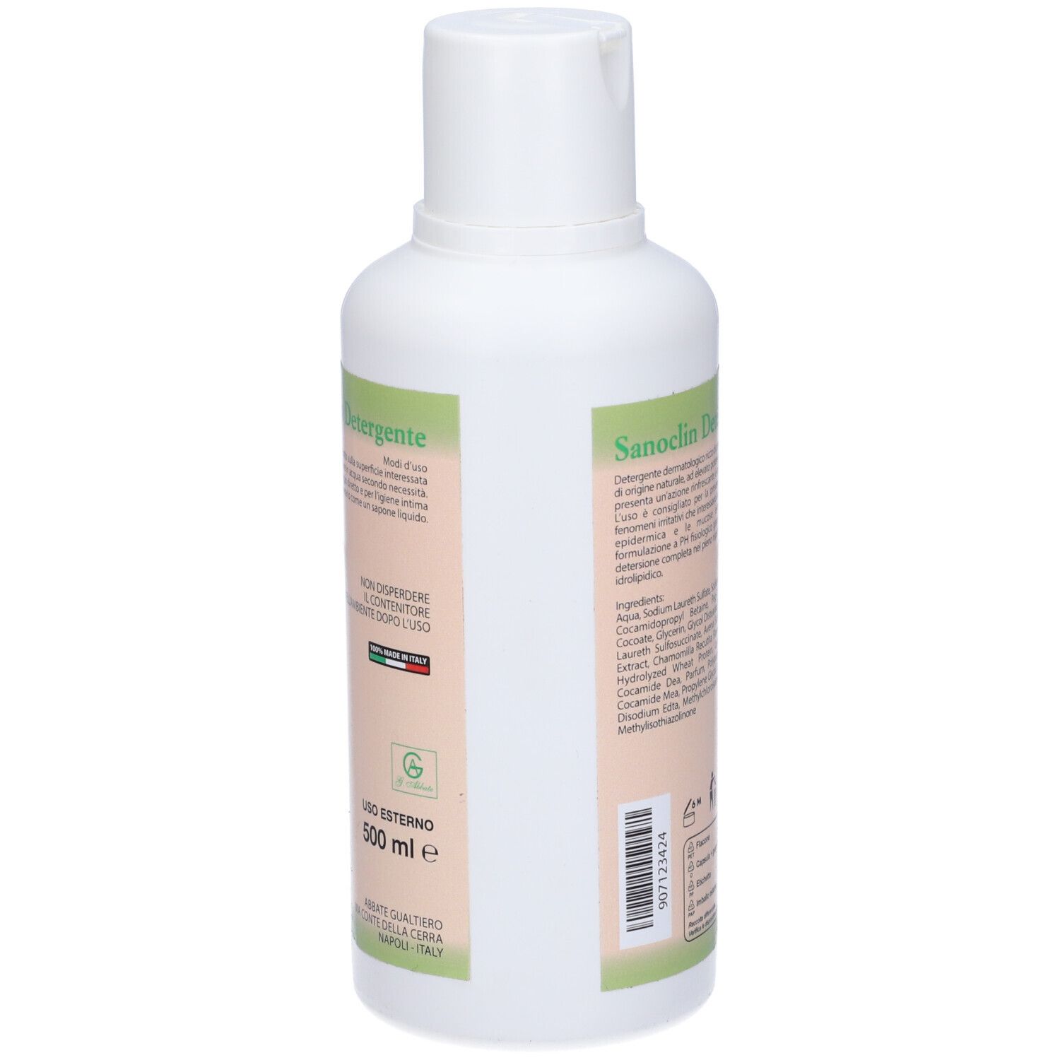 Sanoclin Detergente Dermatologico 500 Ml