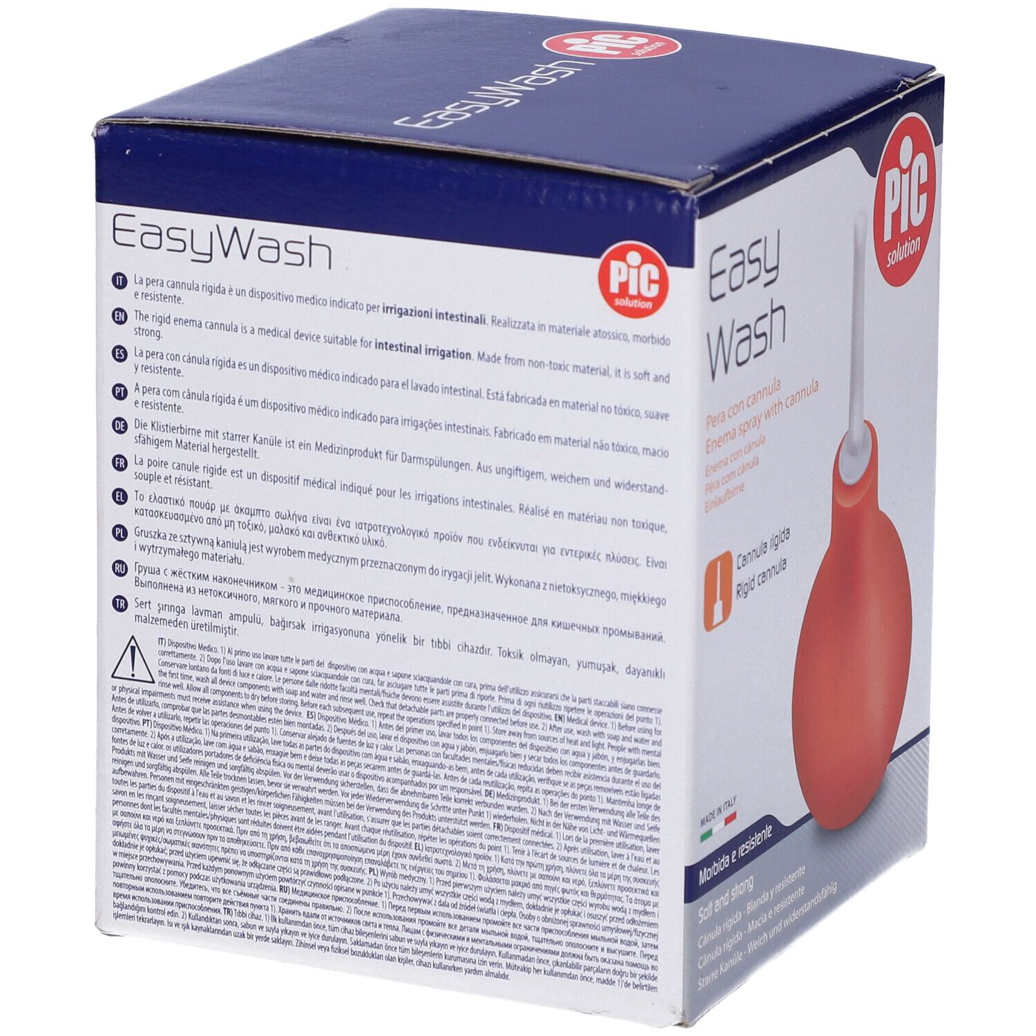 Pera Pic Misura 8 Con Cannula Rigida 9Cm/275Ml