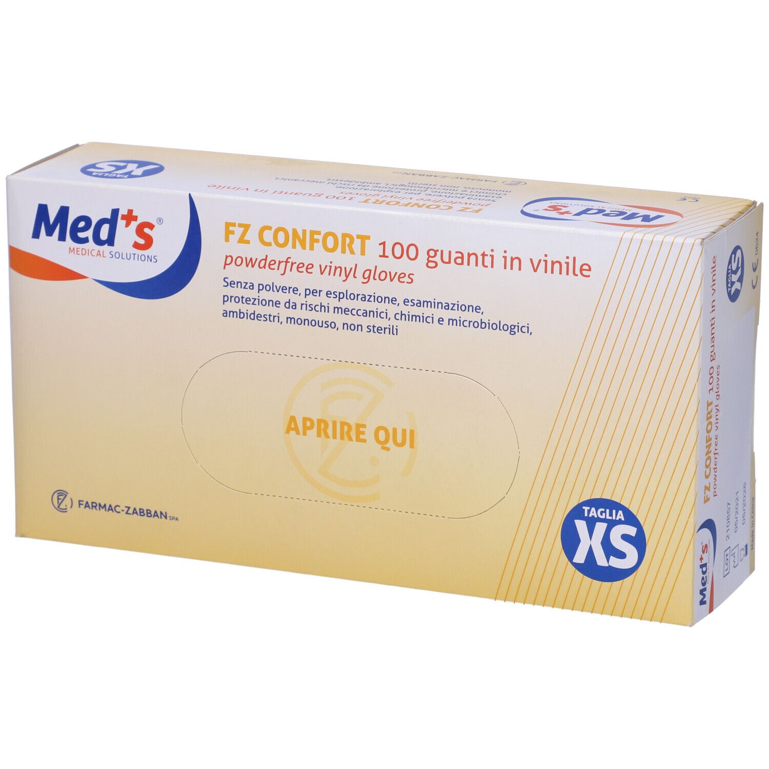 Guanto In Vinile Confort Misura Extra Small Antiaderente Biocompatibile Utilizzabile Anche A Contatto Con Sostanze Alimentari 100 Pezzi Senza Polvere