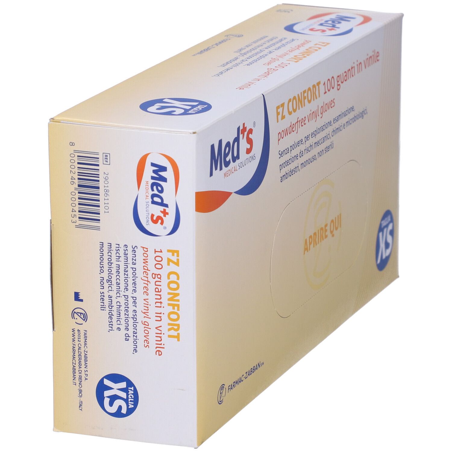 Guanto In Vinile Confort Misura Extra Small Antiaderente Biocompatibile Utilizzabile Anche A Contatto Con Sostanze Alimentari 100 Pezzi Senza Polvere