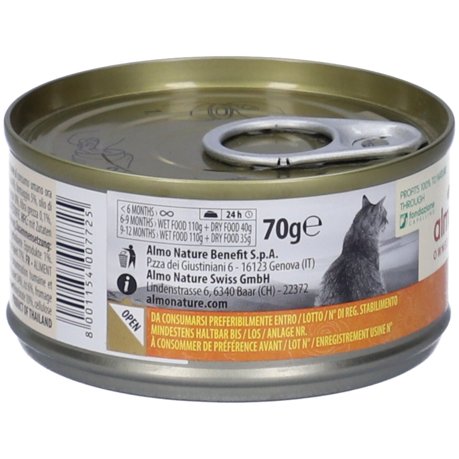 Almo Nature Cat Gattini 70 G