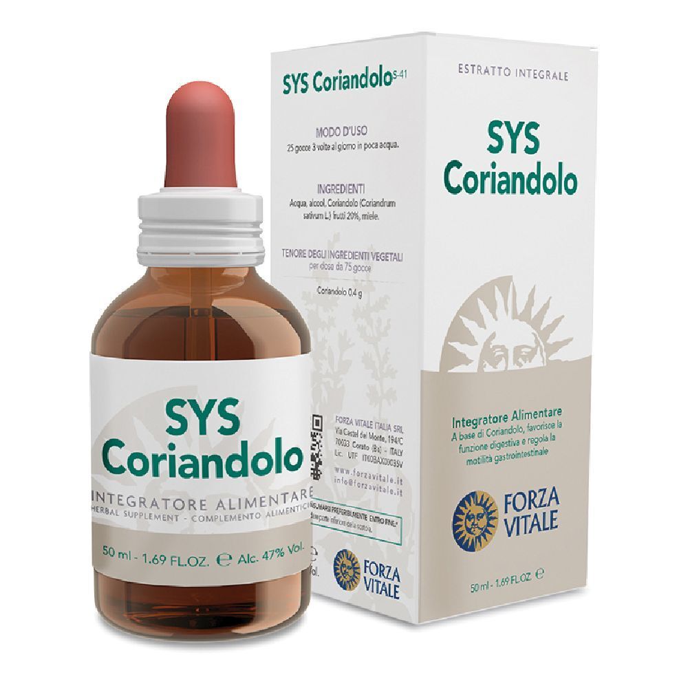 Sys Coriandolo Gocce 50Ml