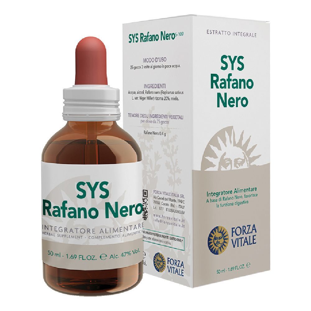 Sys Rafano Nero Gocce 50Ml