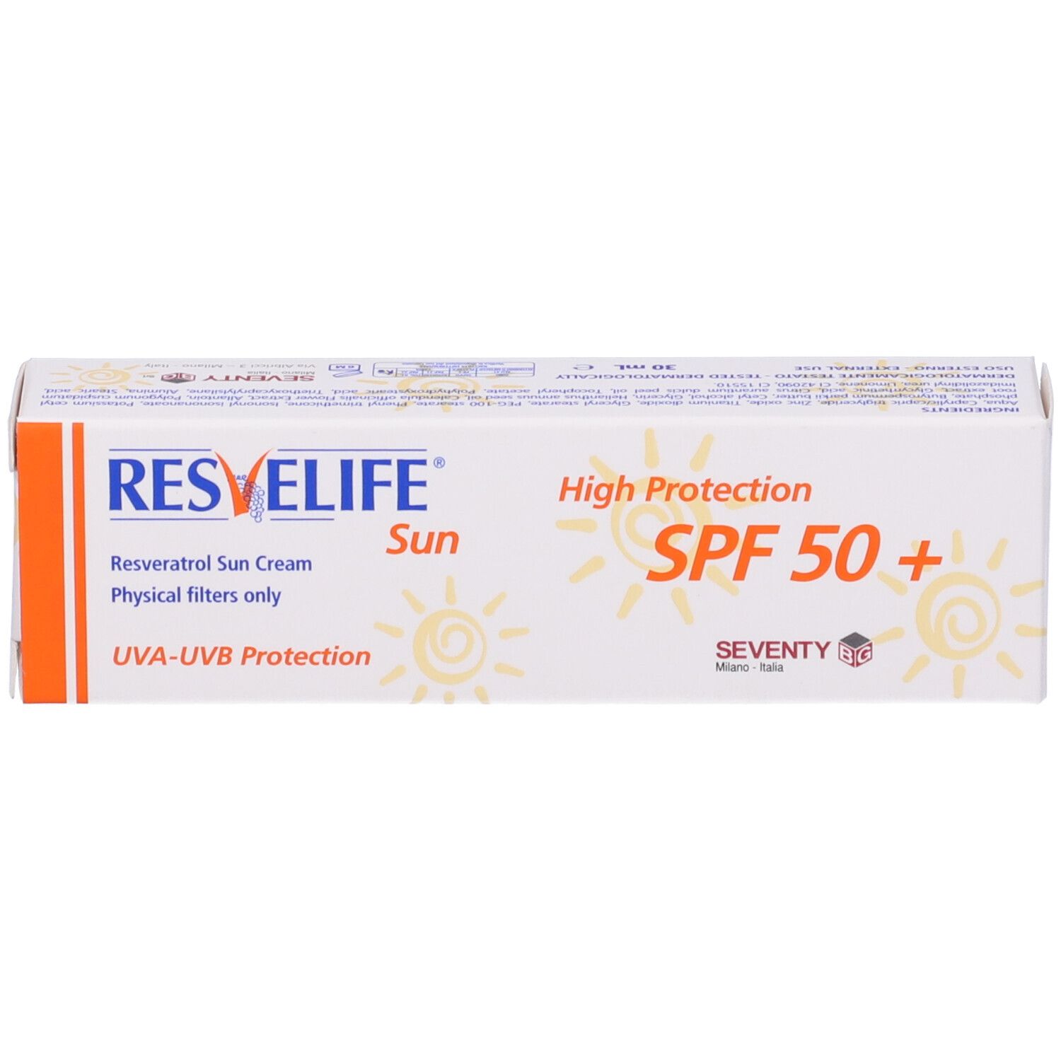 Resvelife Sole Tot Crema Spf50 30 Ml