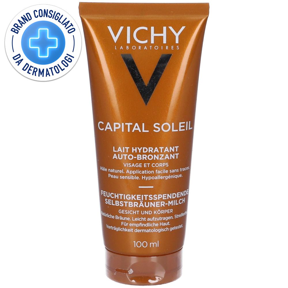 Vichy Capital Soleil Latte Idratante Auto-abbronzante 100 ml