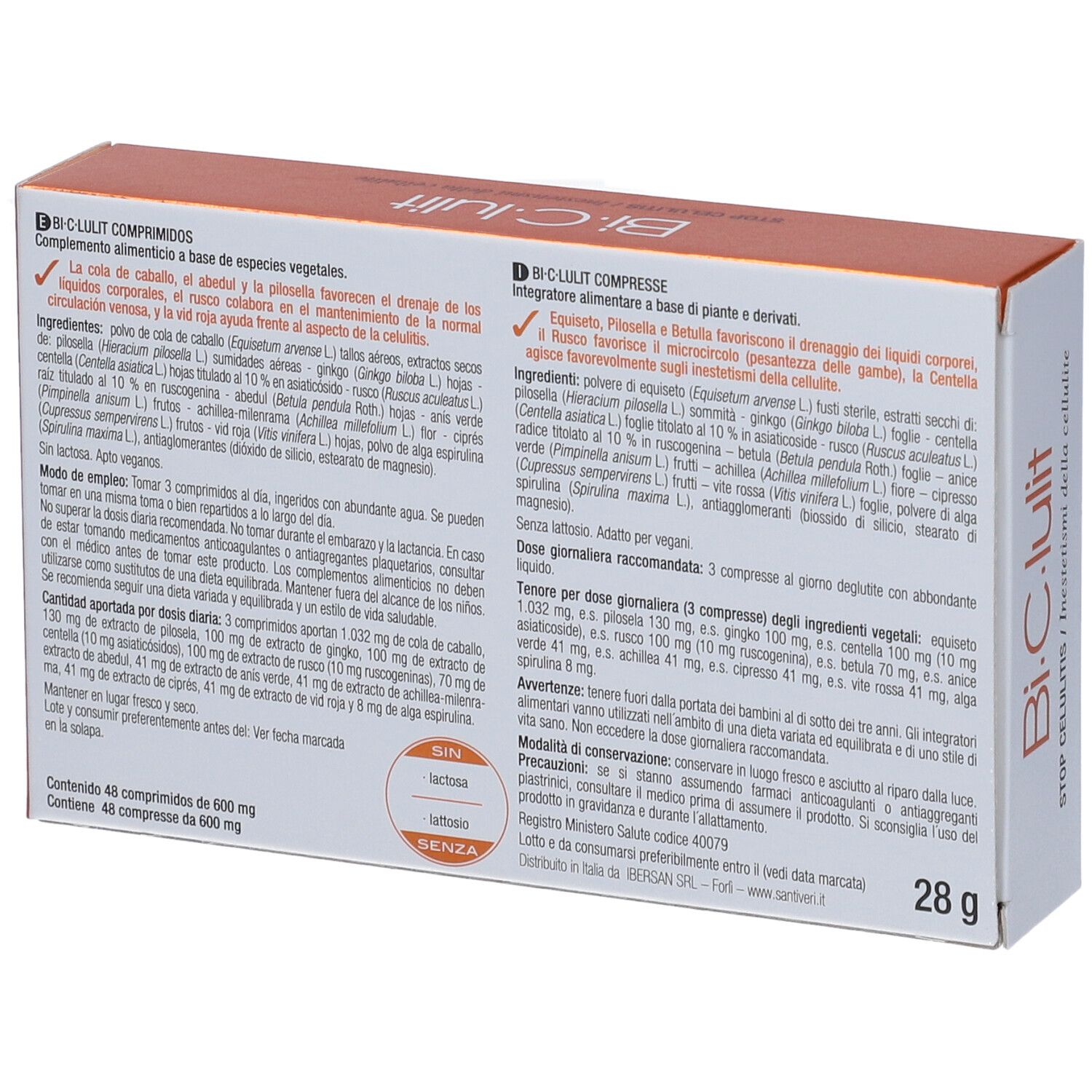 Santiveri Bi-C-Lulit Compresse