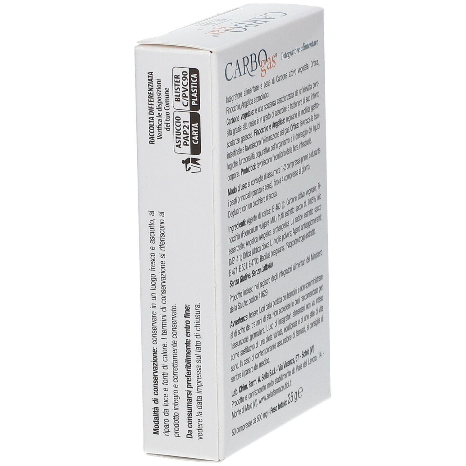 Carbogas® Carbone Vegetale Composto