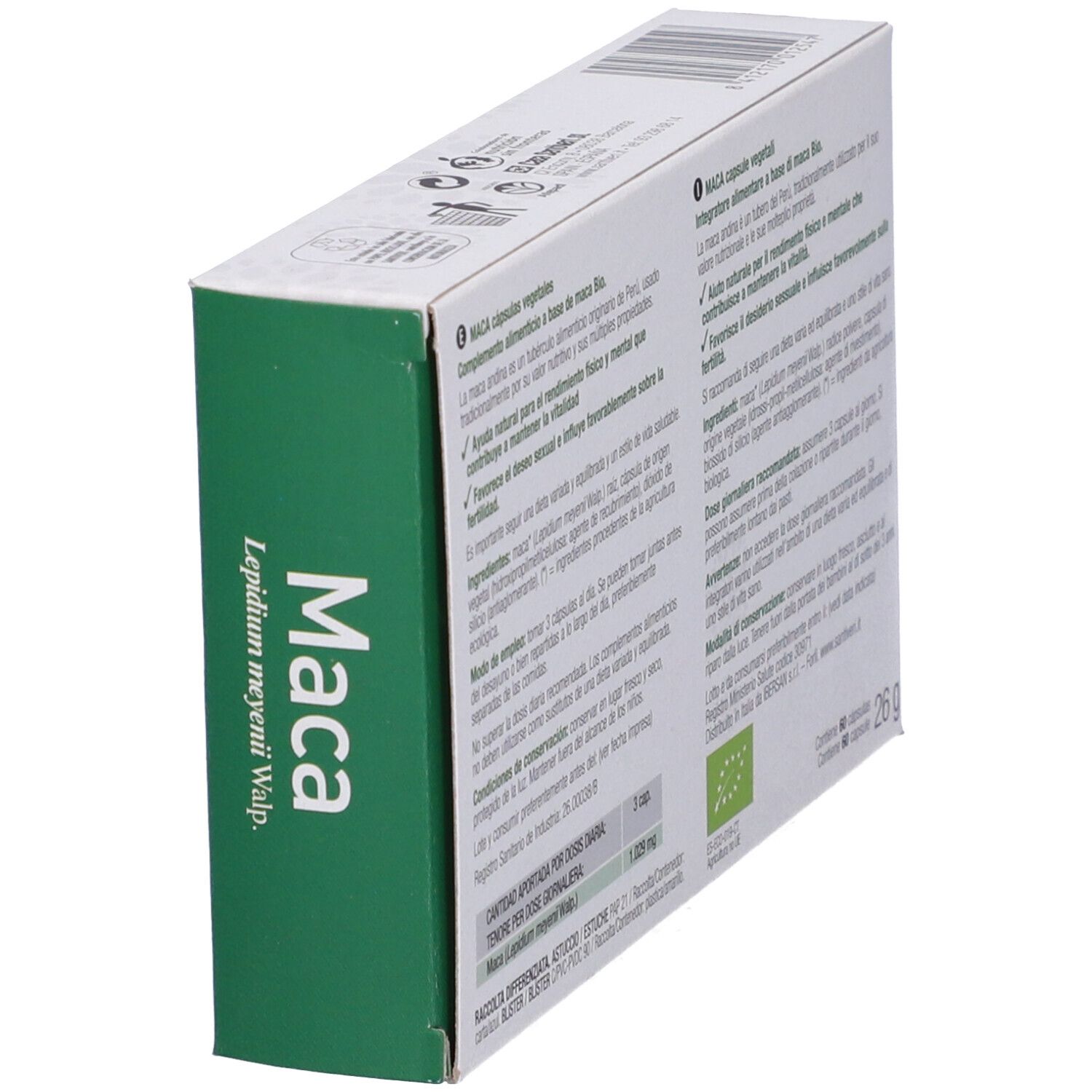 Maca 60 Capsule 26 G Stv