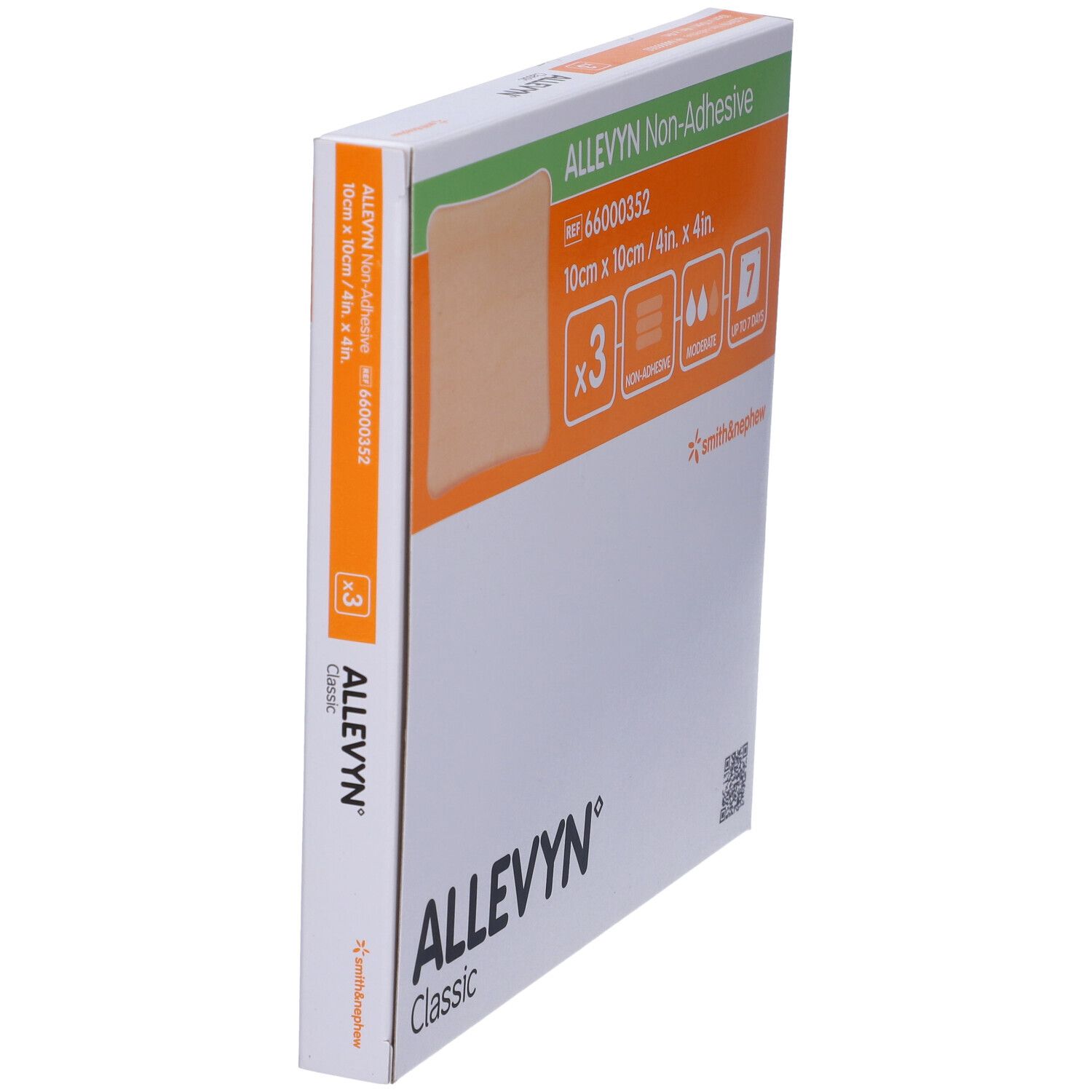 Medicazione Idrocellulare Sterile Altamente Assorbente Non Adesiva In Schiuma Di Poliuretano 10X10Cm 3 Pezzi