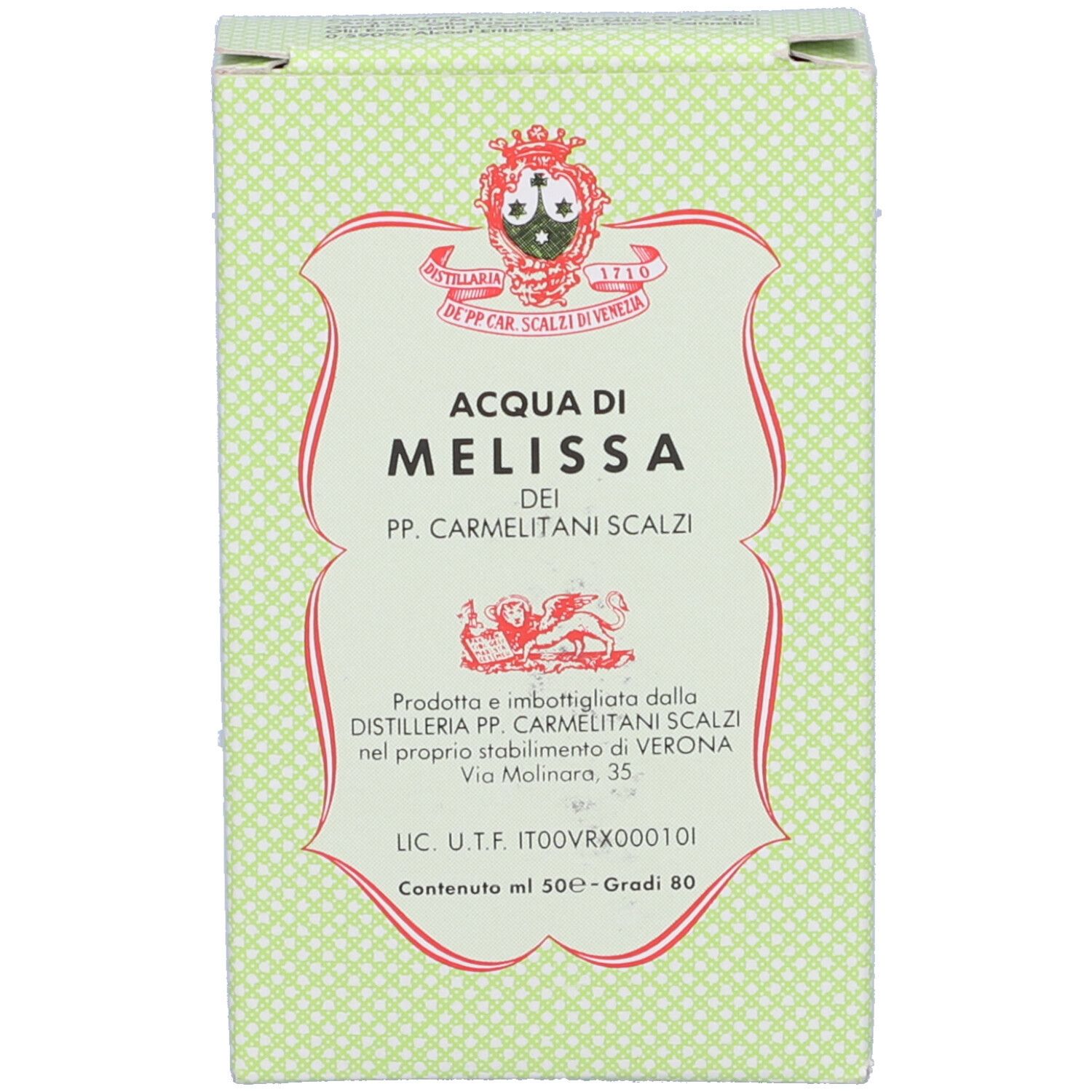 Carmelitani Scalzi Acqua Melissa 50 Ml