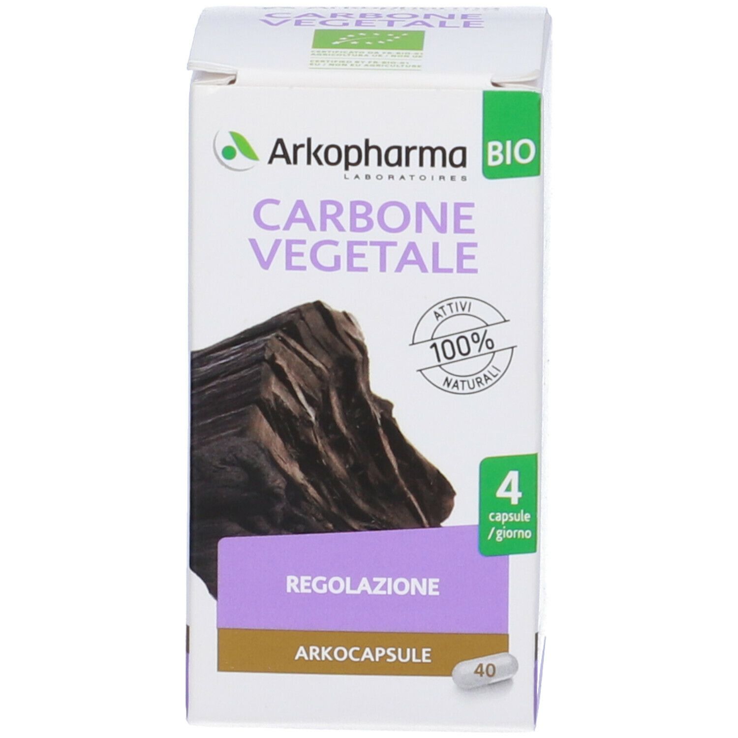 Arkopharma ARKOCAPSULE® Carbone Vegetale
