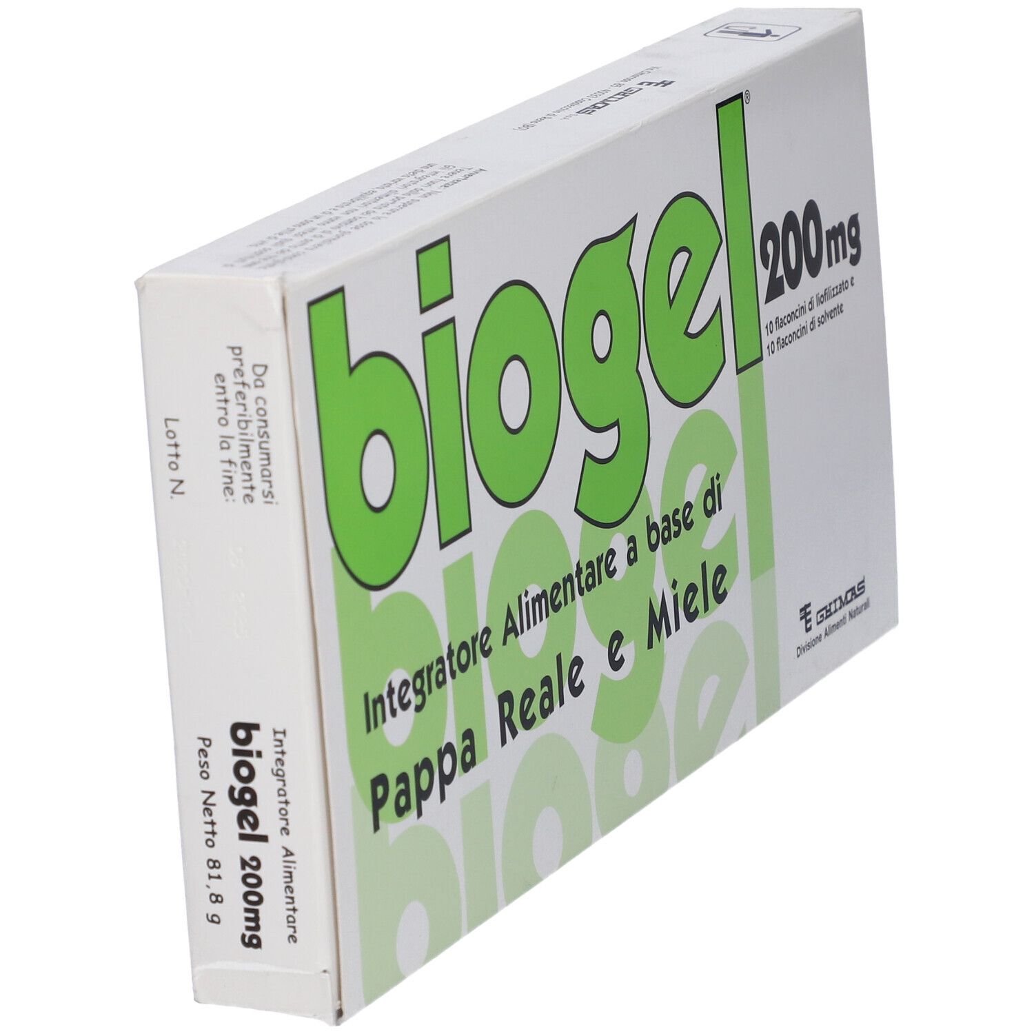 Biogel 200 10 Fiale 81,80 G