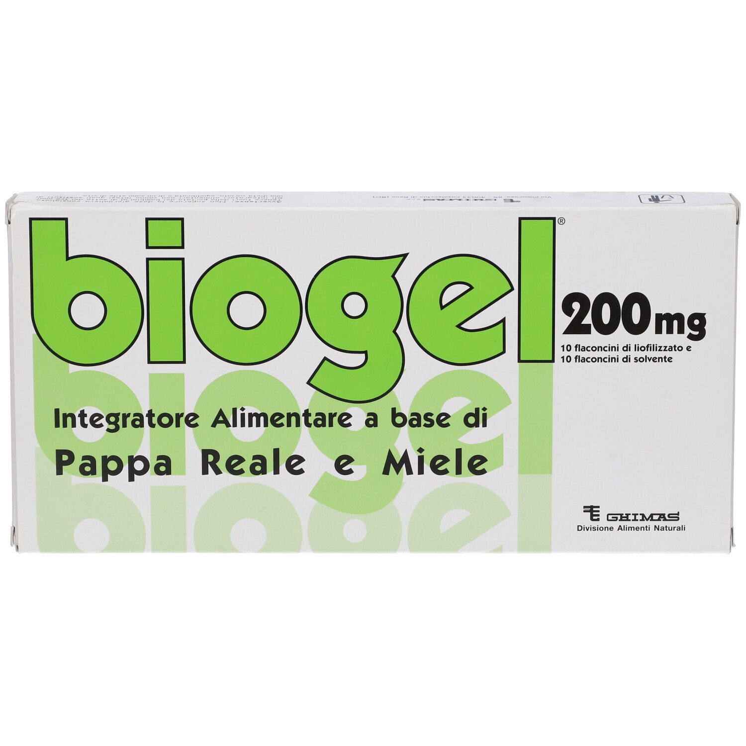 Biogel 200 10 Fiale 81,80 G