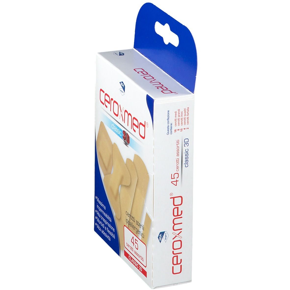 CEROXMED® Classic 3D 45 cerotti assortiti