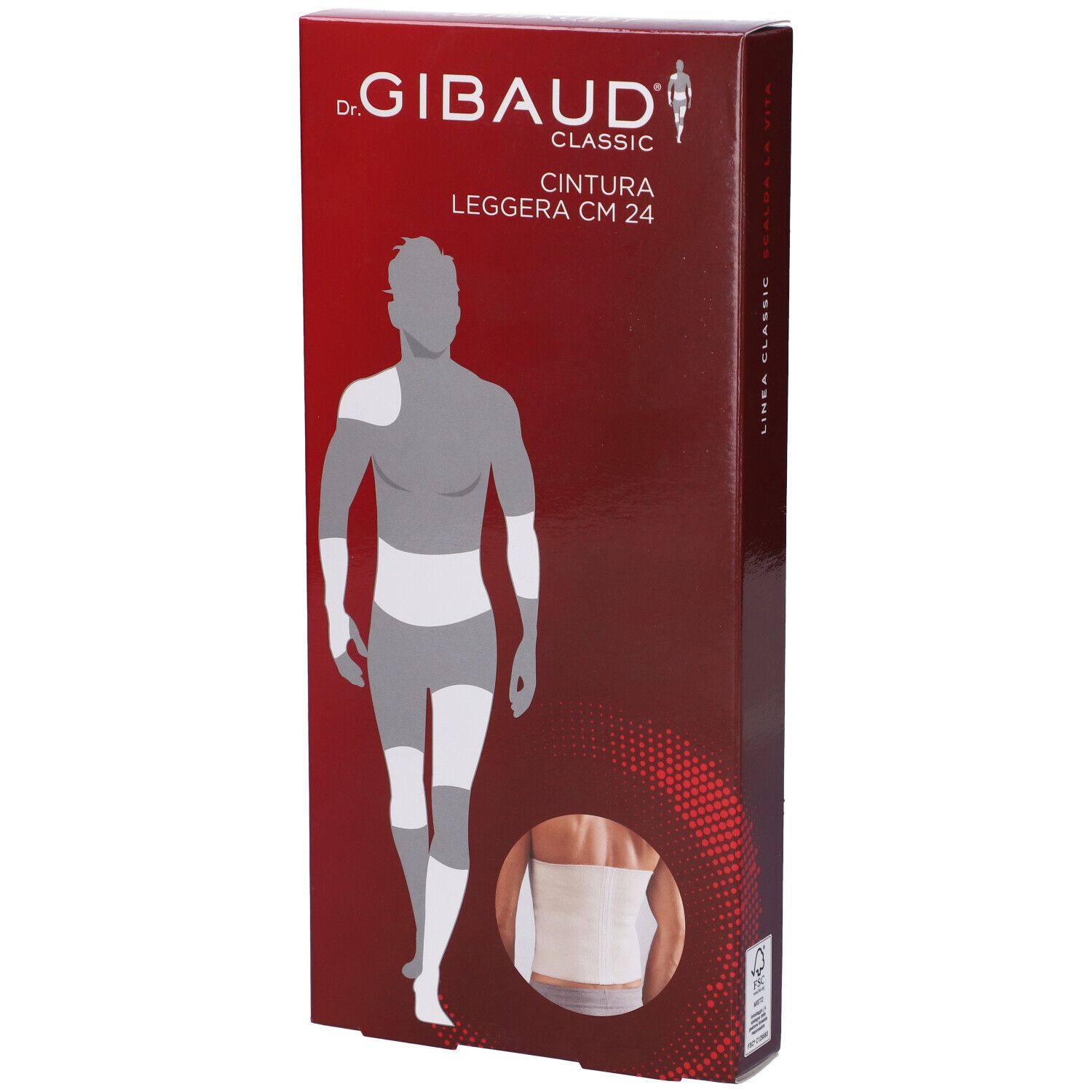 Cintura Leggera Gibaud 24 Cm Taglia Ce
