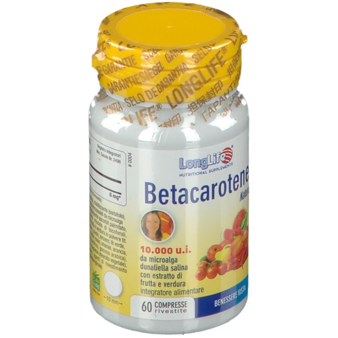 LongLife® Betacarotene 10.000 6 mg