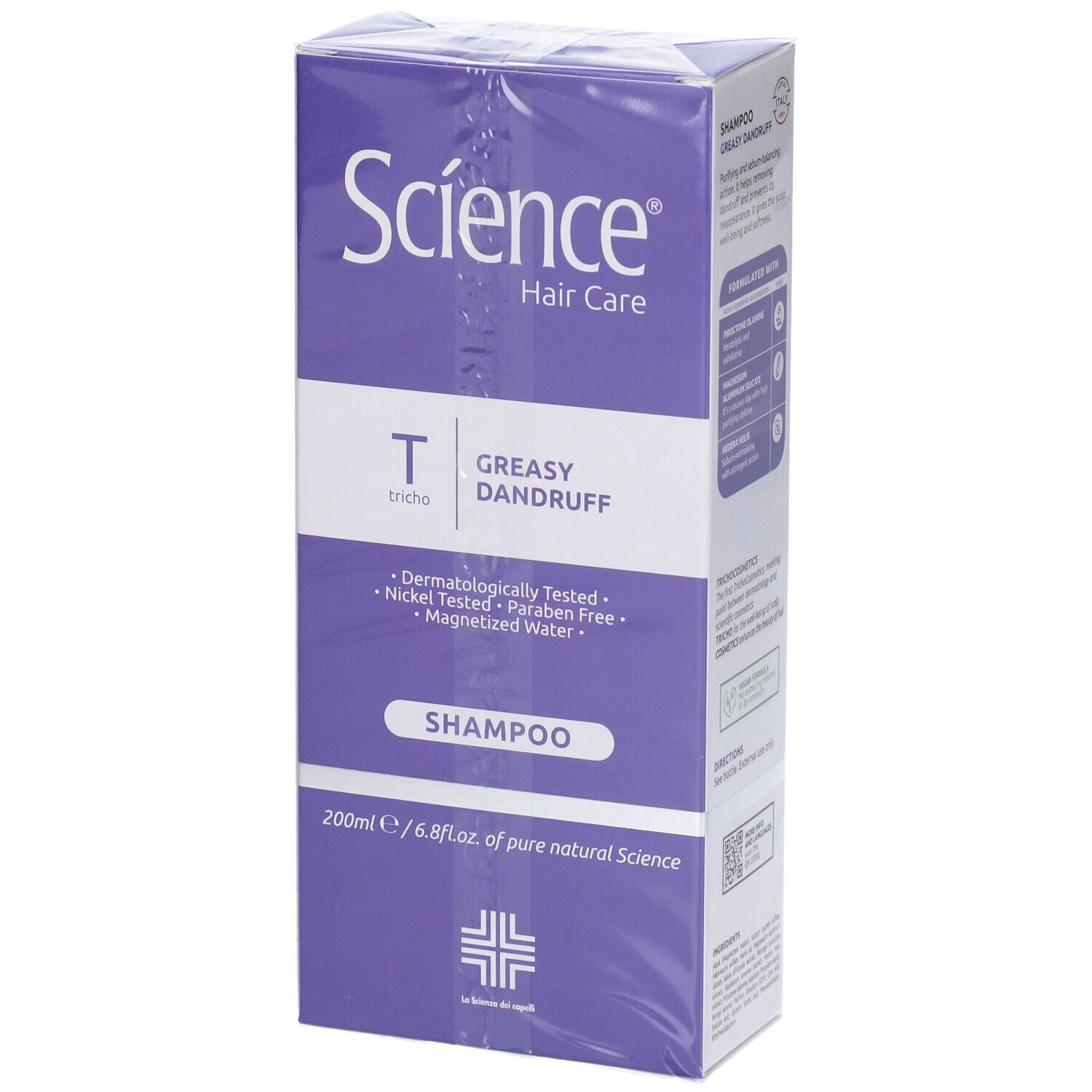 Science Hair Care Shampoo Forfora Grassa 200ml
