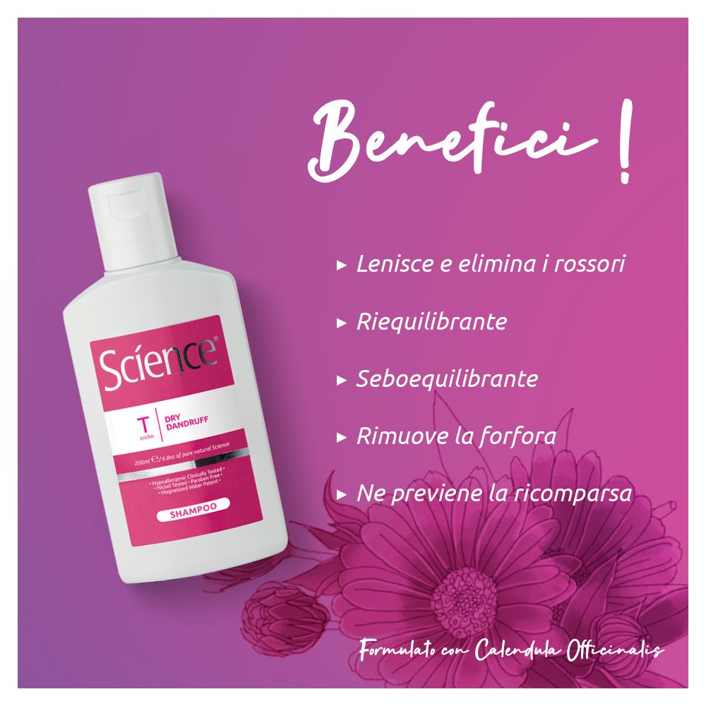 Science Hair Care Shampoo Forfora Secca 200ml