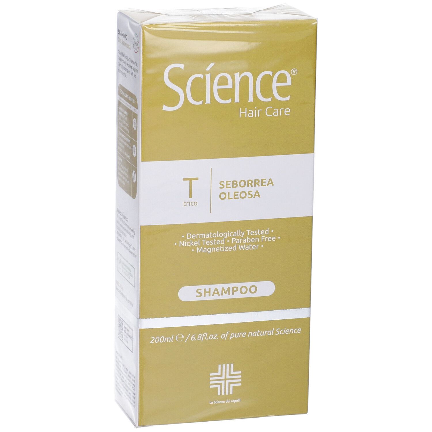 Science Hair Care Shampoo Seborrea Oleosa 200ml