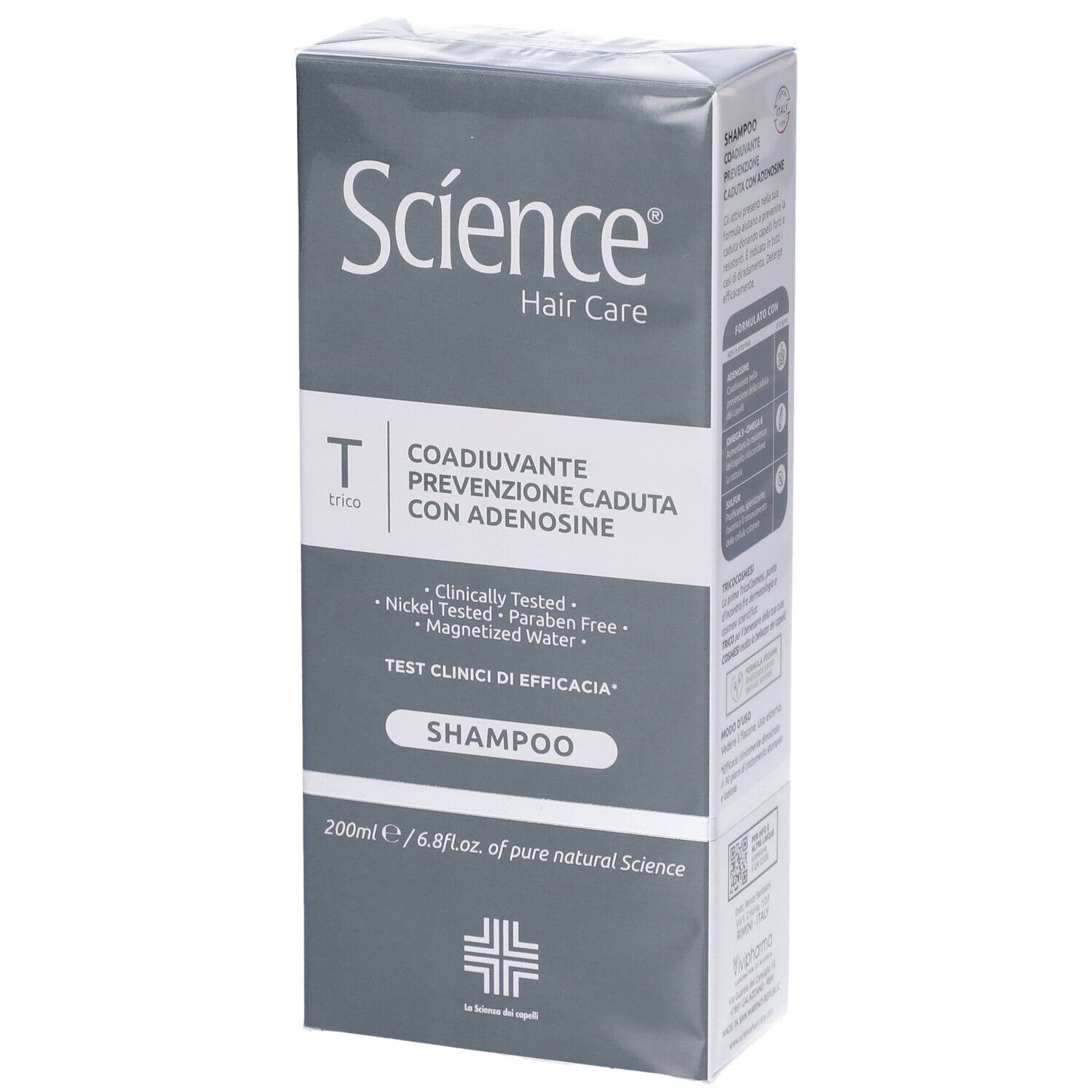 Science Hair Care Shampoo Anticaduta con Adenosine 200ml