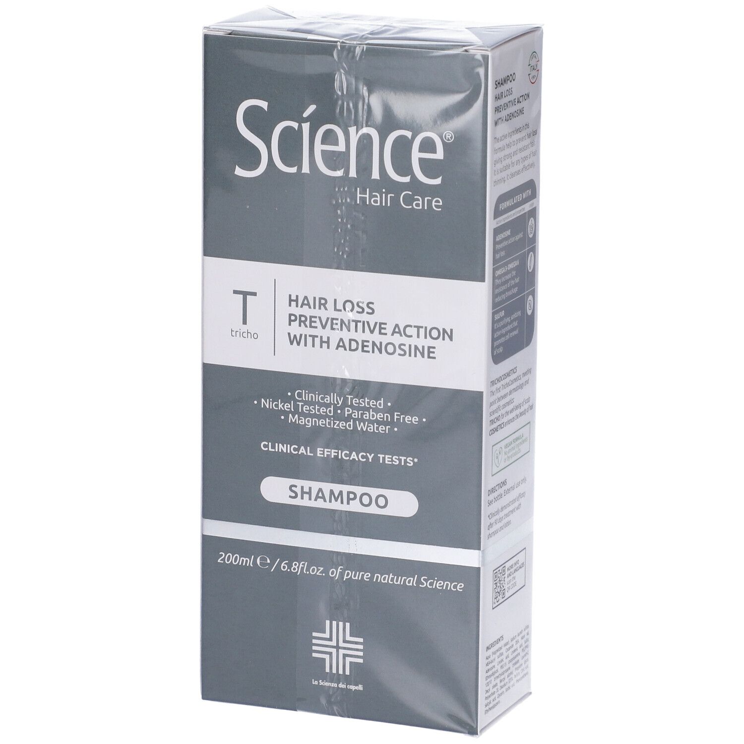 Science Hair Care Shampoo Anticaduta con Adenosine 200ml