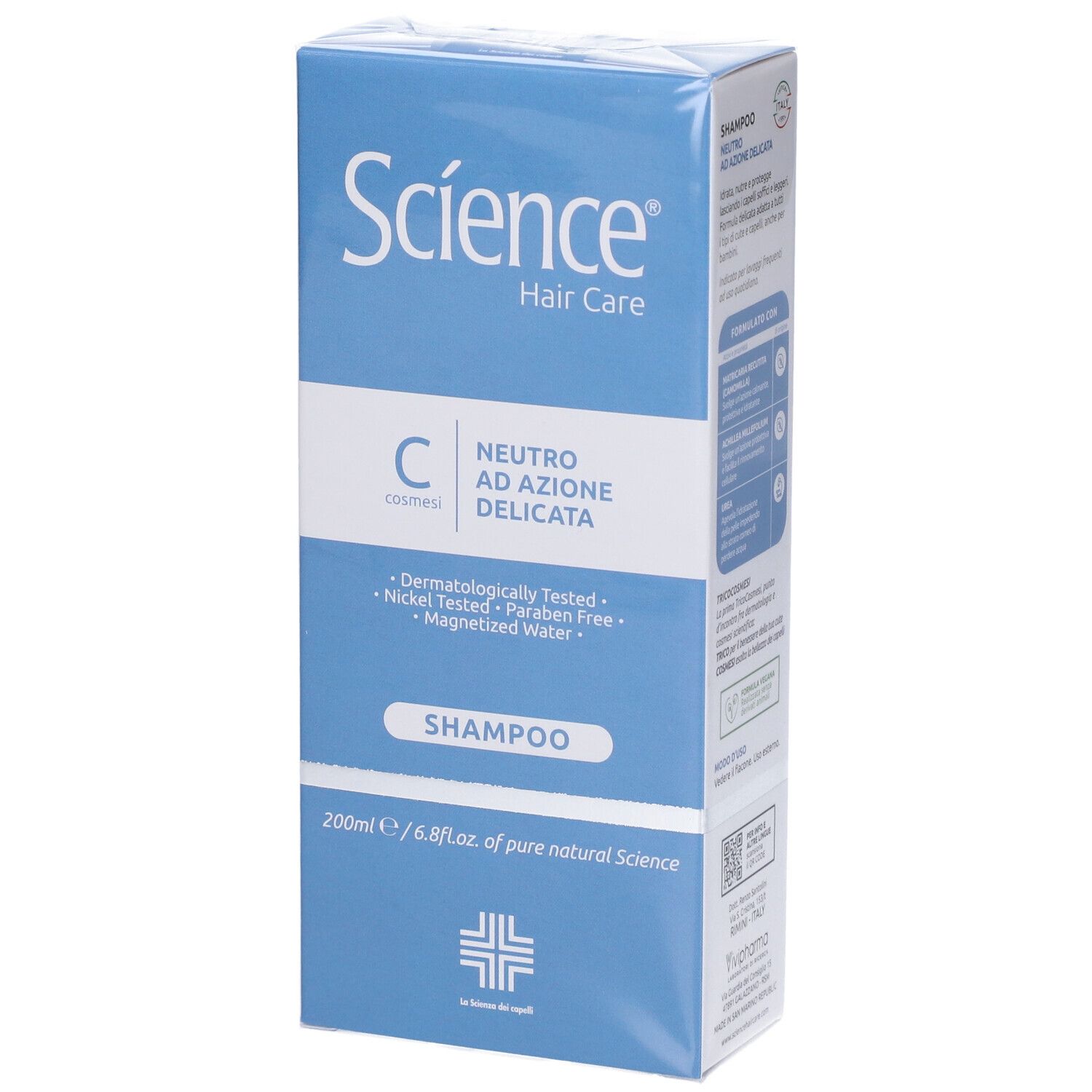 Science Hair Care Shampoo Neutro ad Azione Delicata 200ml