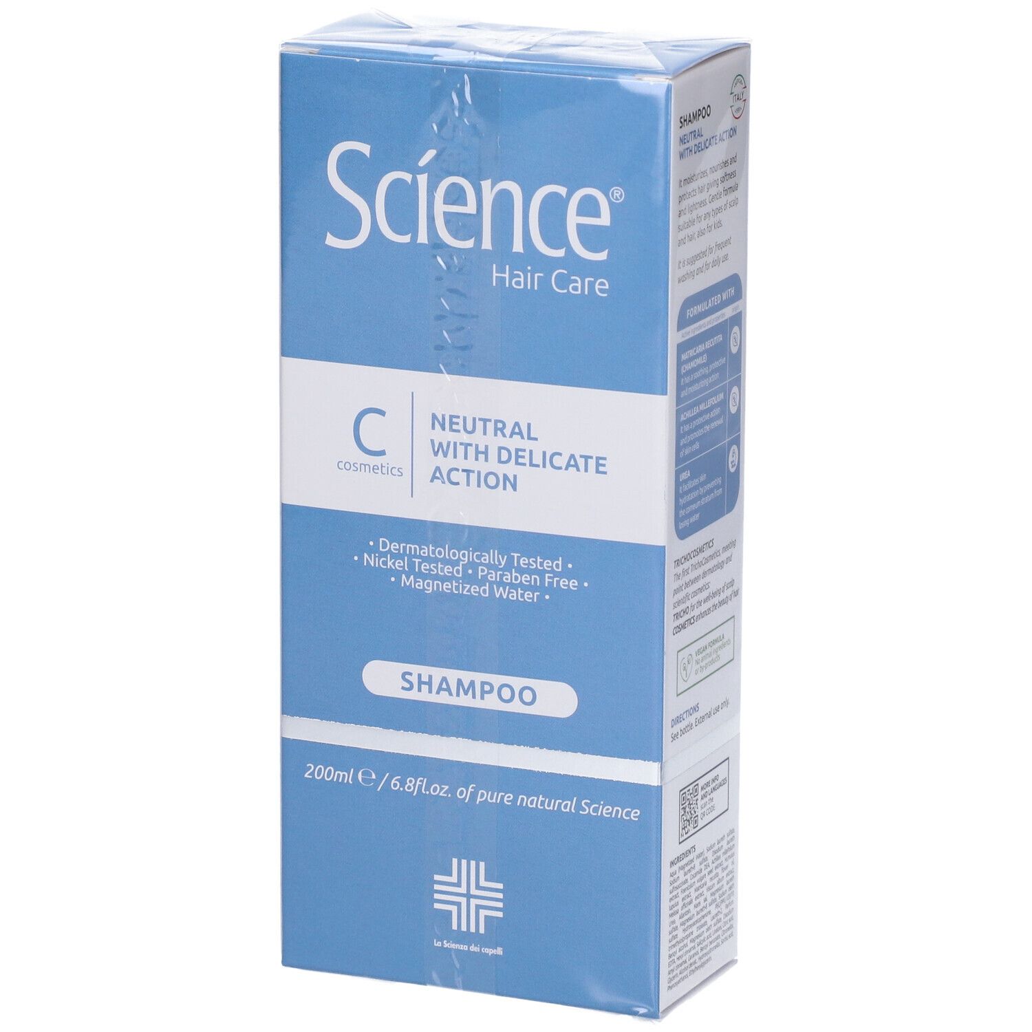 Science Hair Care Shampoo Neutro ad Azione Delicata 200ml