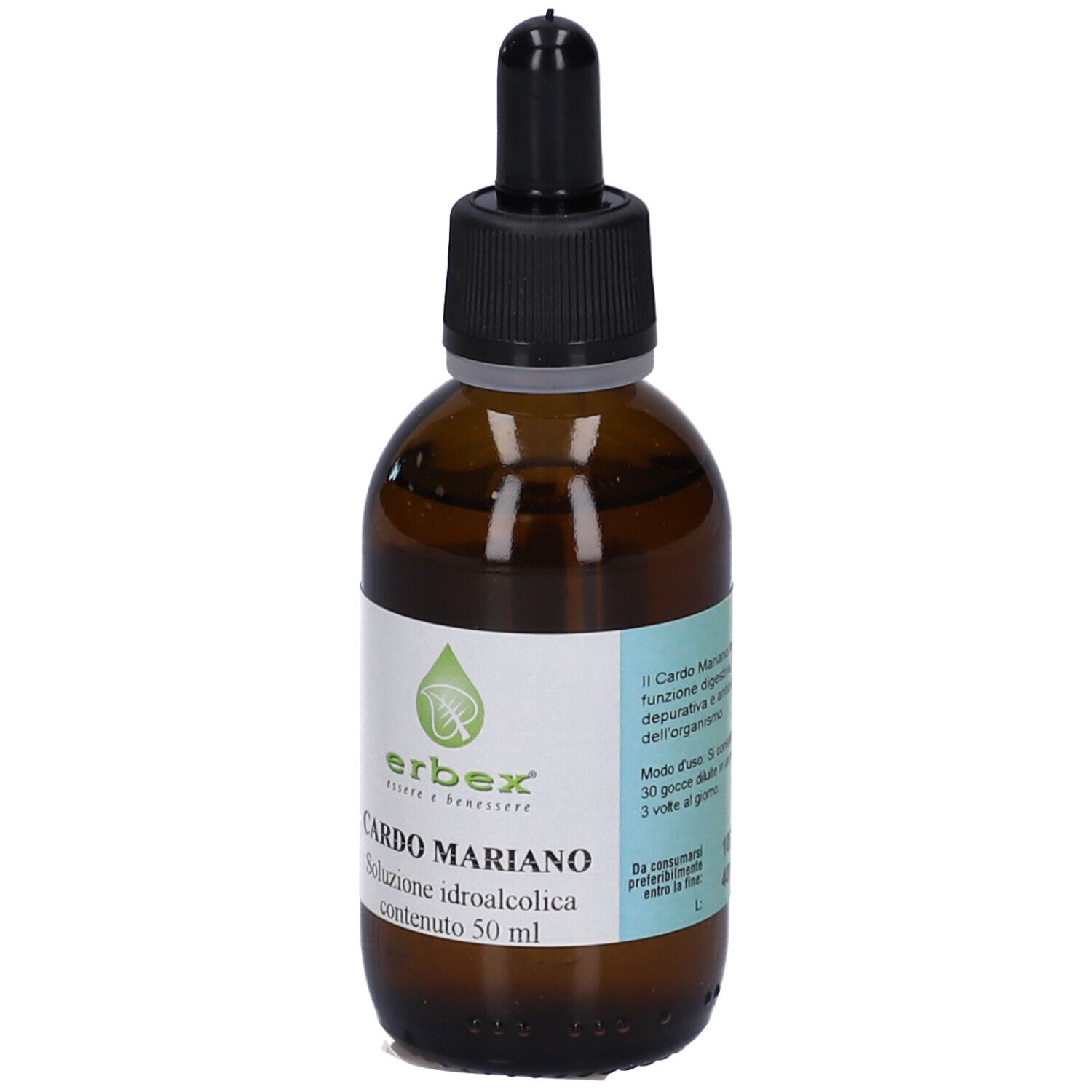 Cardo Mariano Tintura Madre Soluzione Idroalcolica 50 Ml