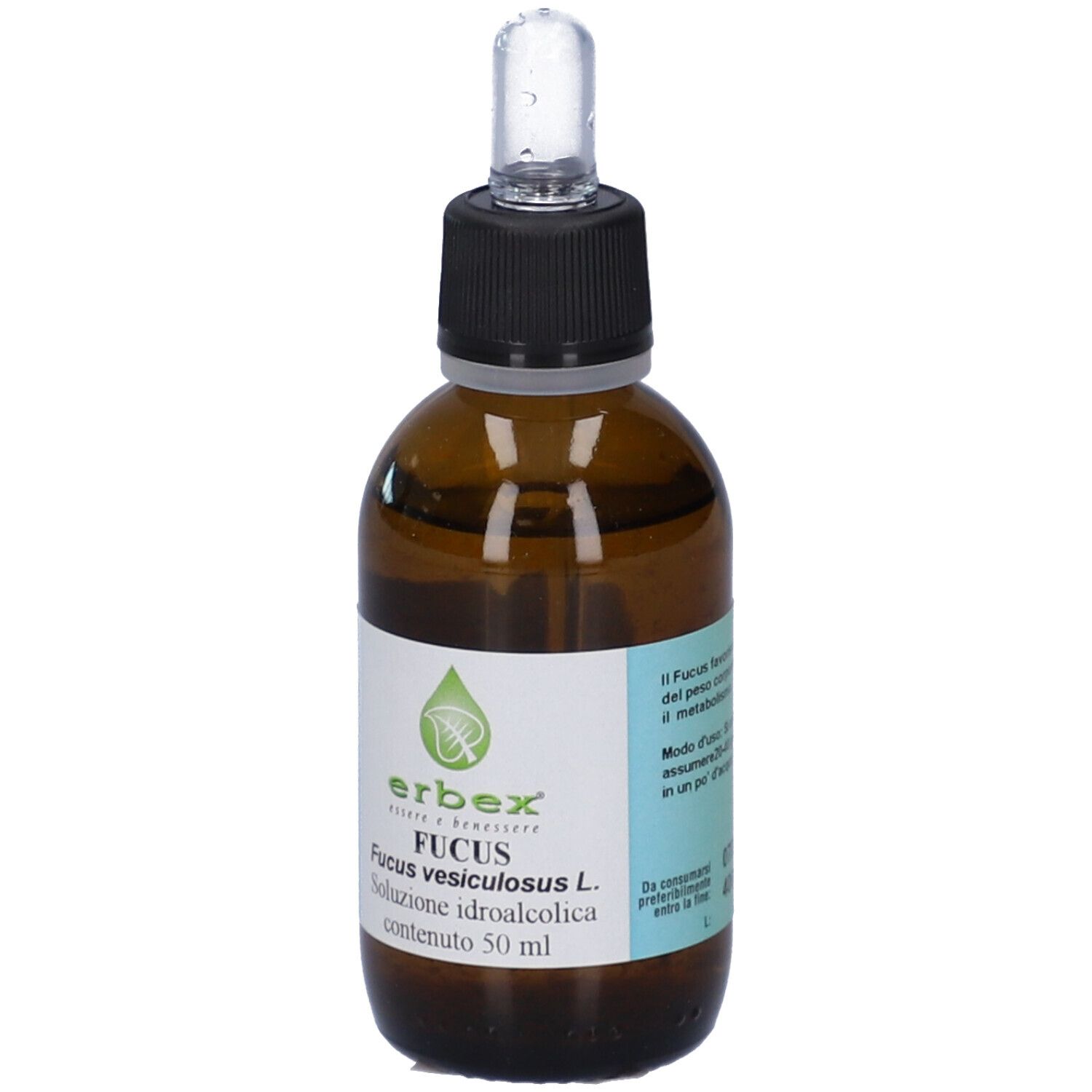 Fucus Tintura Madre Soluzione Idroalcolica 50 Ml