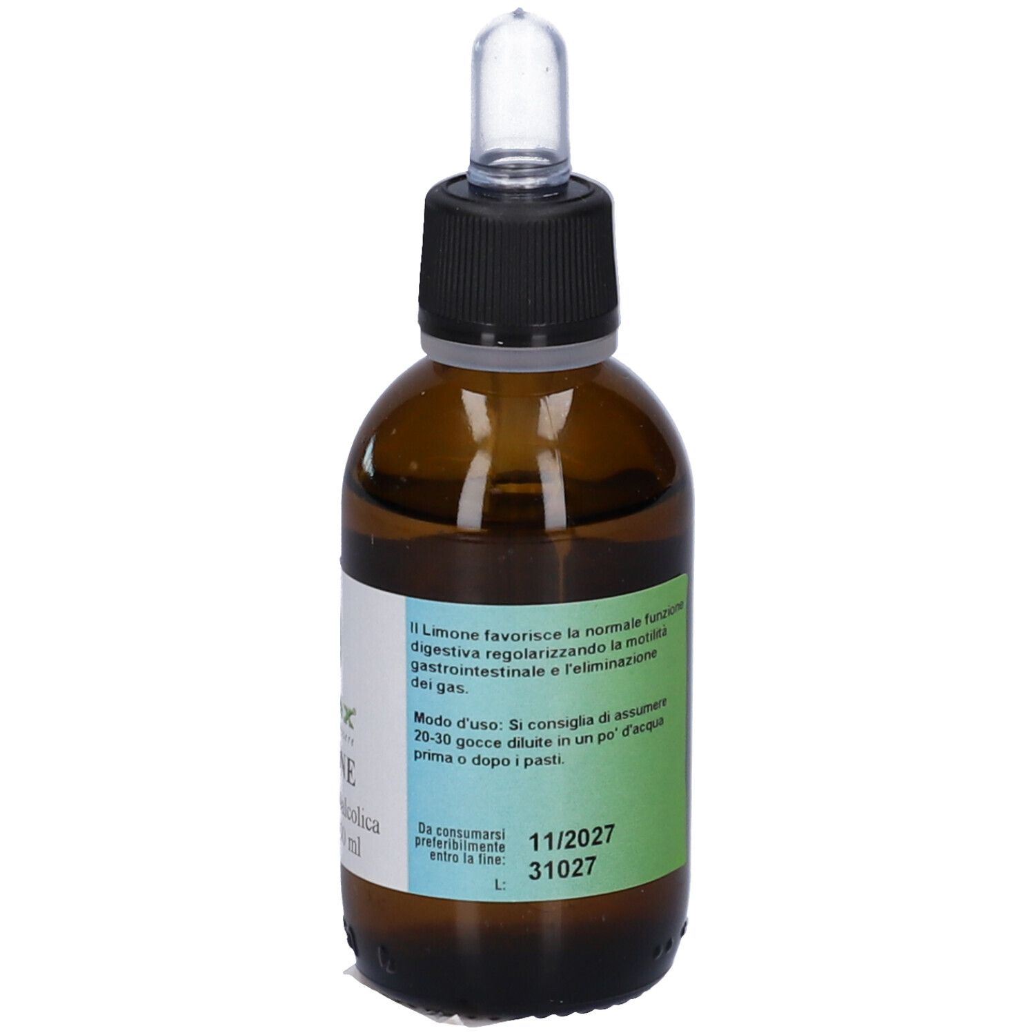 Limone Tintura Madre Soluzione Idroalcolica 50 Ml